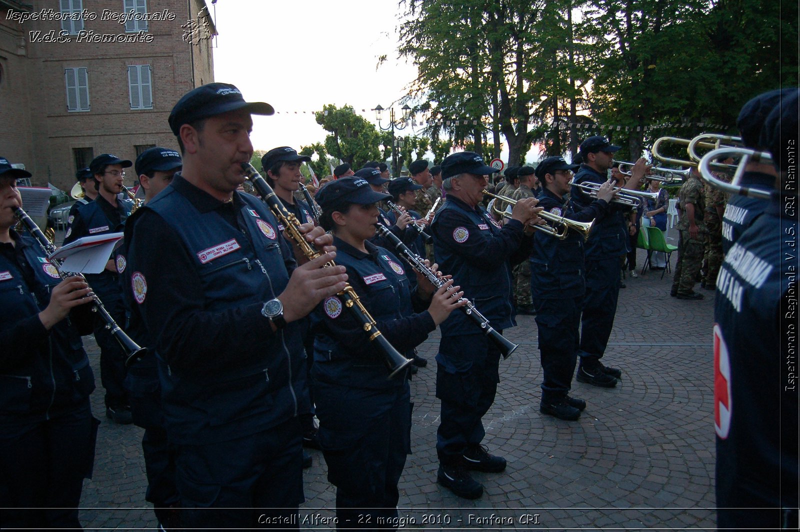 Castell'Alfero - 22 maggio 2010 - Fanfara CRI -  Croce Rossa Italiana - Ispettorato Regionale Volontari del Soccorso Piemonte