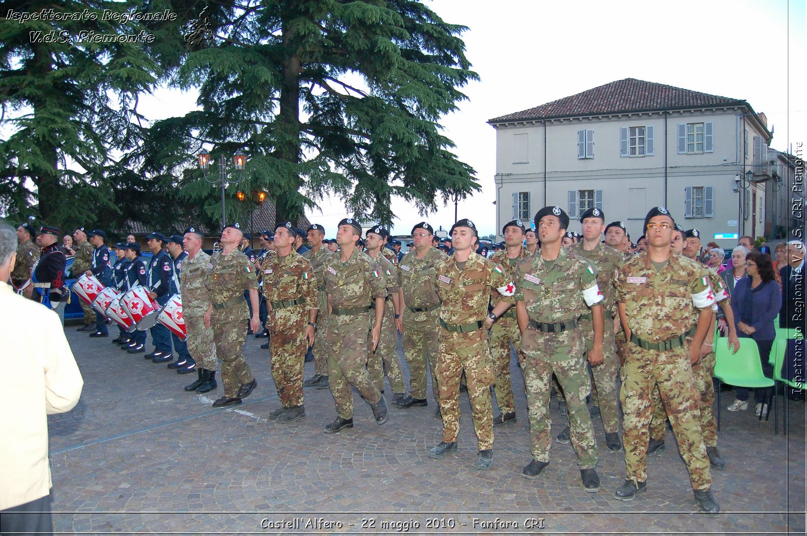 Castell'Alfero - 22 maggio 2010 - Fanfara CRI -  Croce Rossa Italiana - Ispettorato Regionale Volontari del Soccorso Piemonte