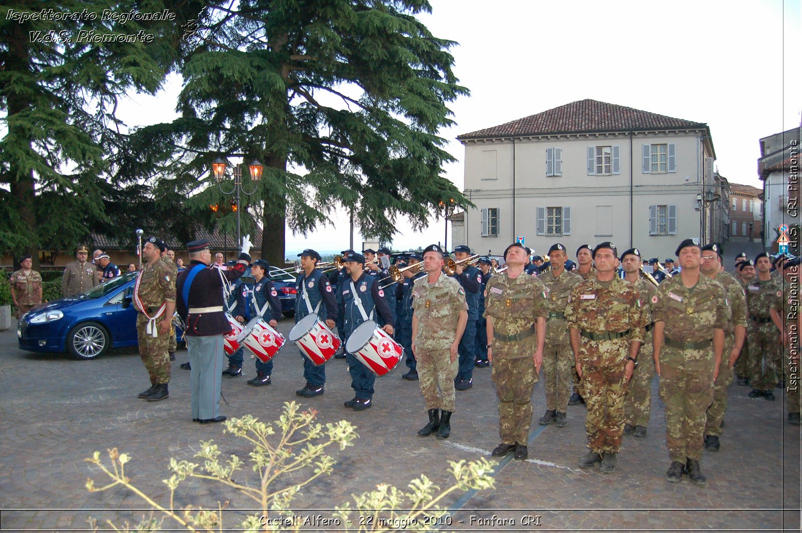 Castell'Alfero - 22 maggio 2010 - Fanfara CRI -  Croce Rossa Italiana - Ispettorato Regionale Volontari del Soccorso Piemonte