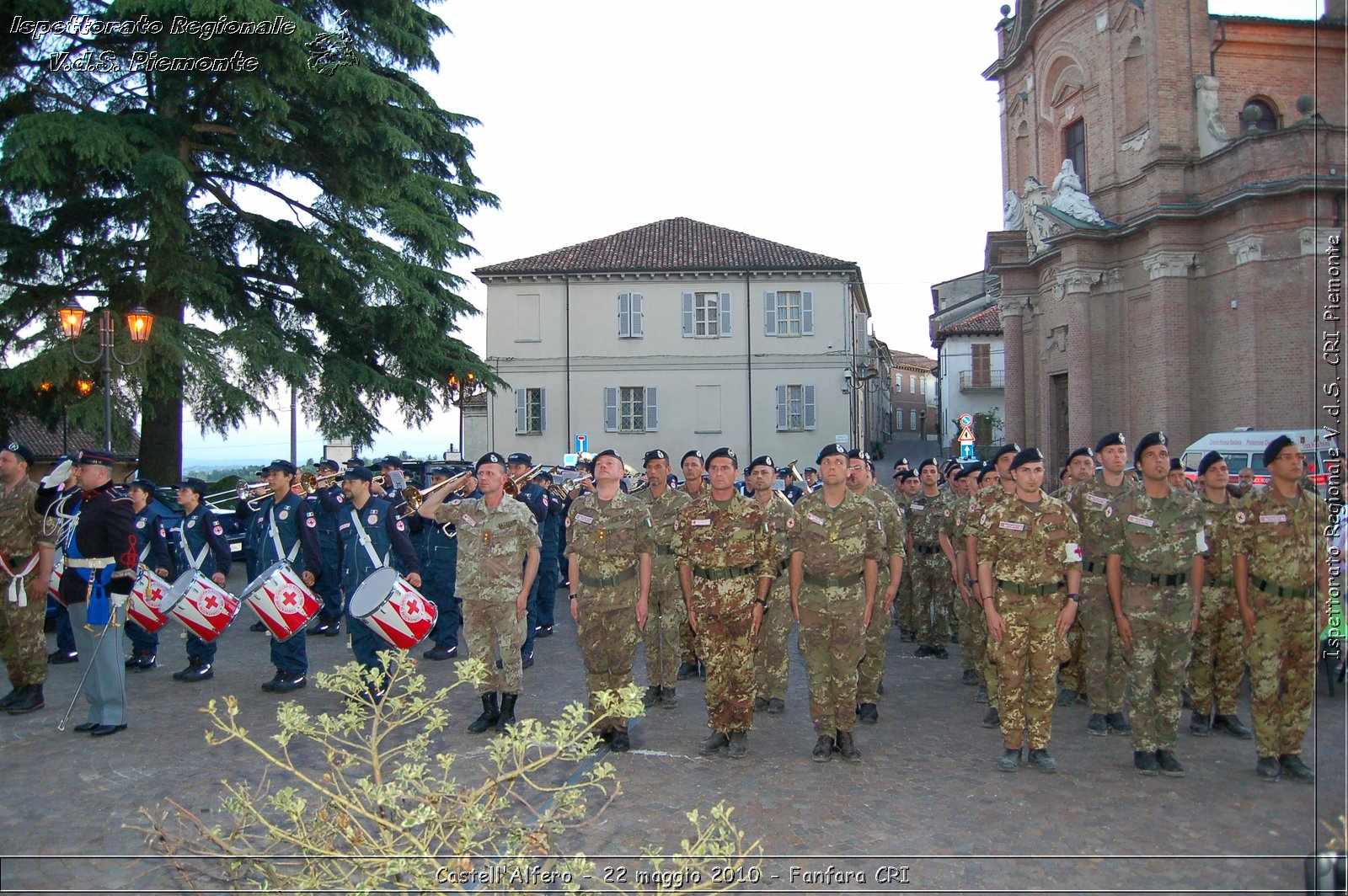 Castell'Alfero - 22 maggio 2010 - Fanfara CRI -  Croce Rossa Italiana - Ispettorato Regionale Volontari del Soccorso Piemonte