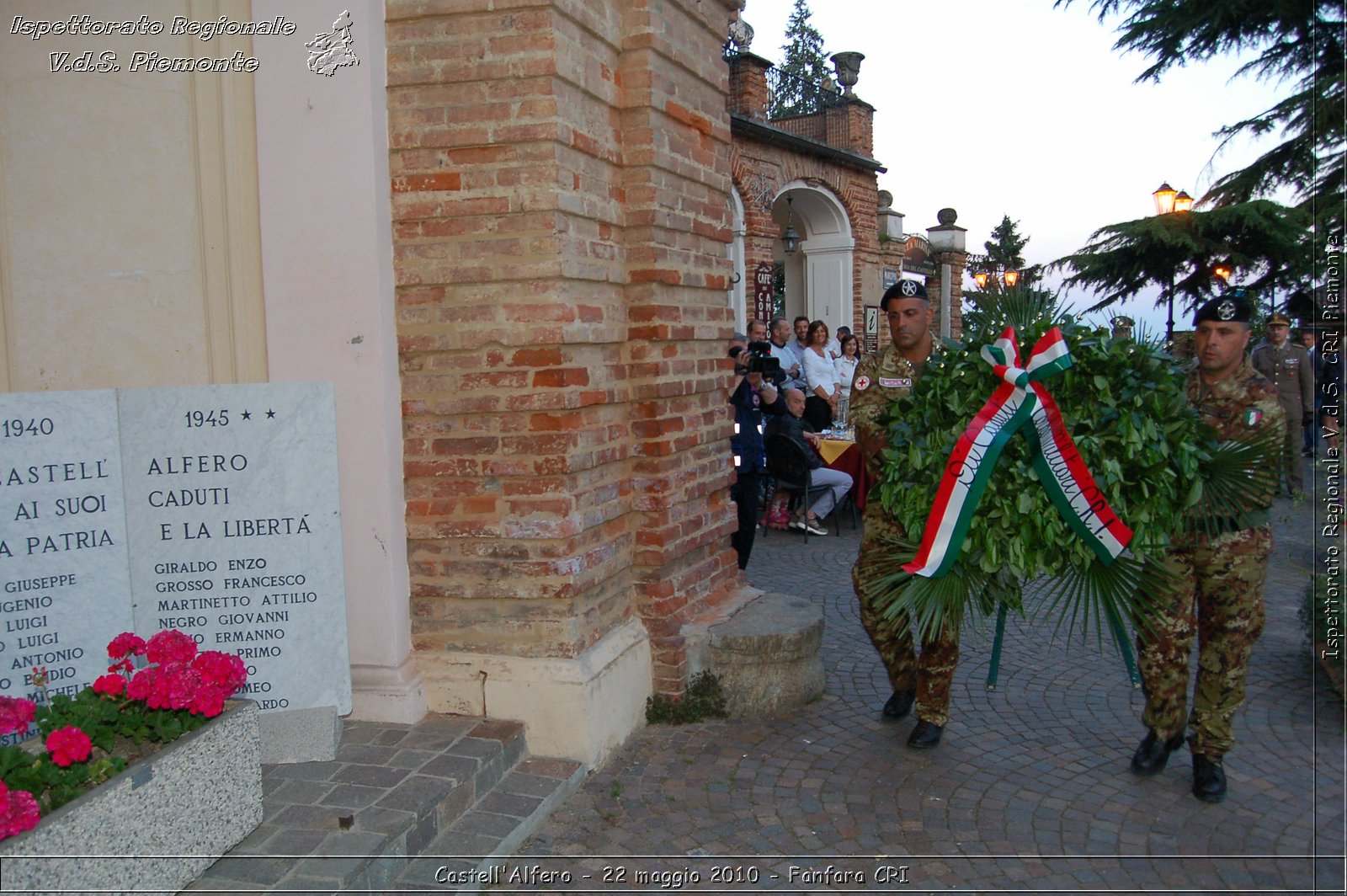 Castell'Alfero - 22 maggio 2010 - Fanfara CRI -  Croce Rossa Italiana - Ispettorato Regionale Volontari del Soccorso Piemonte