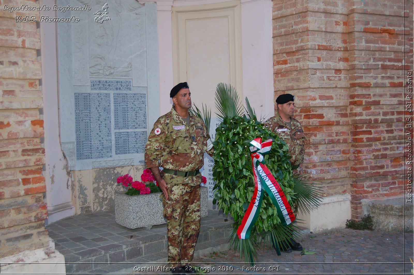 Castell'Alfero - 22 maggio 2010 - Fanfara CRI -  Croce Rossa Italiana - Ispettorato Regionale Volontari del Soccorso Piemonte