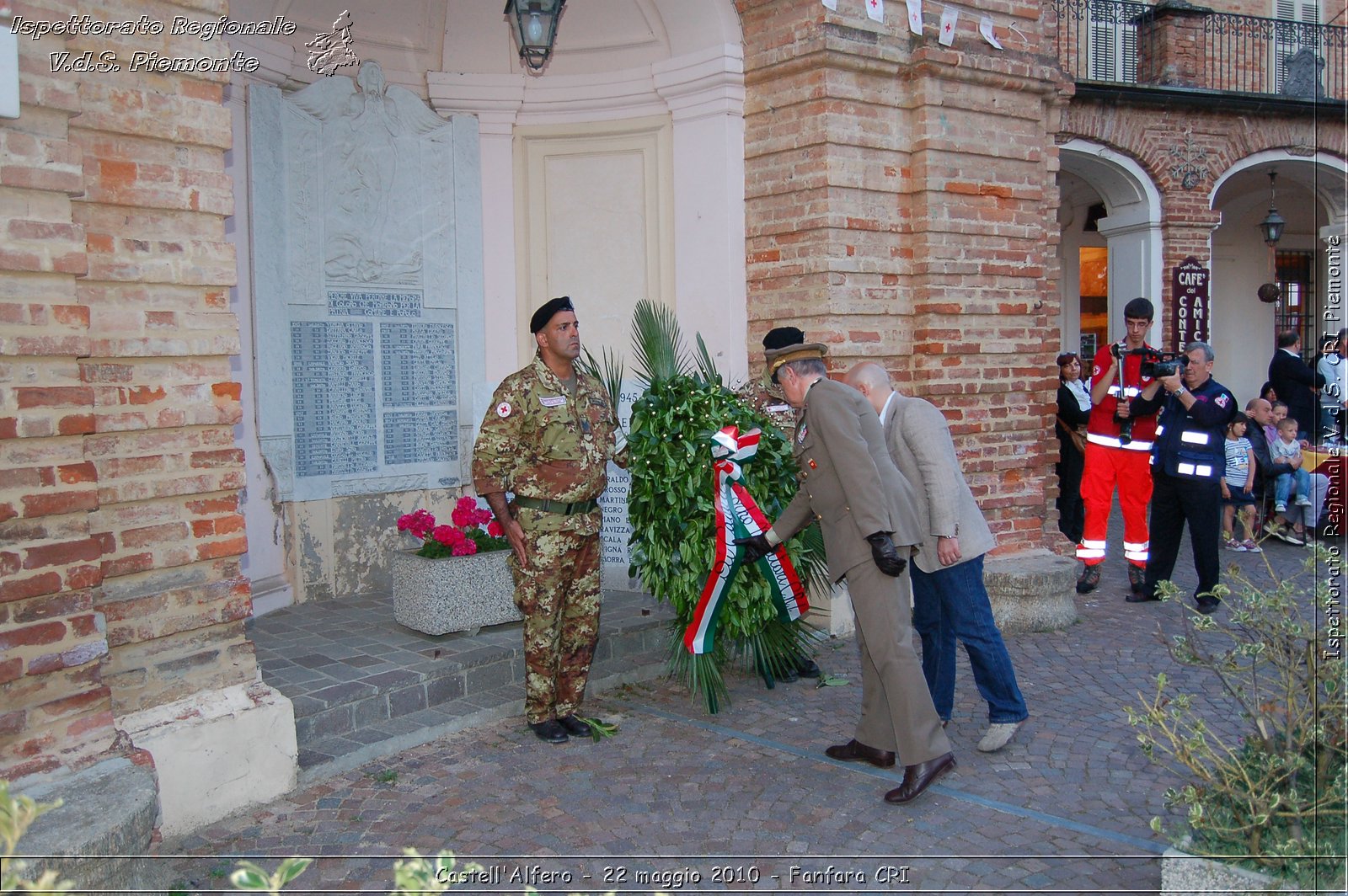 Castell'Alfero - 22 maggio 2010 - Fanfara CRI -  Croce Rossa Italiana - Ispettorato Regionale Volontari del Soccorso Piemonte