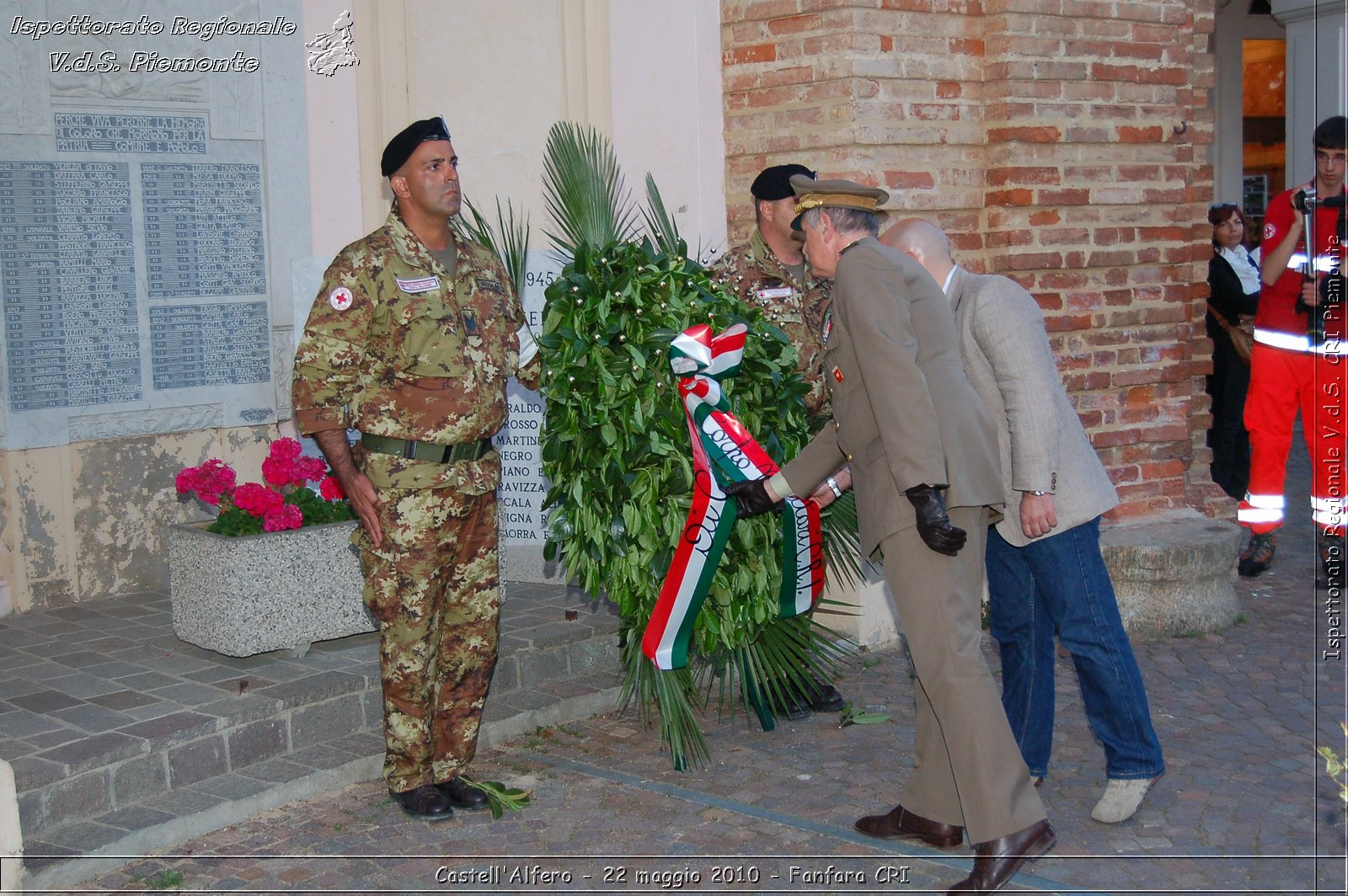 Castell'Alfero - 22 maggio 2010 - Fanfara CRI -  Croce Rossa Italiana - Ispettorato Regionale Volontari del Soccorso Piemonte