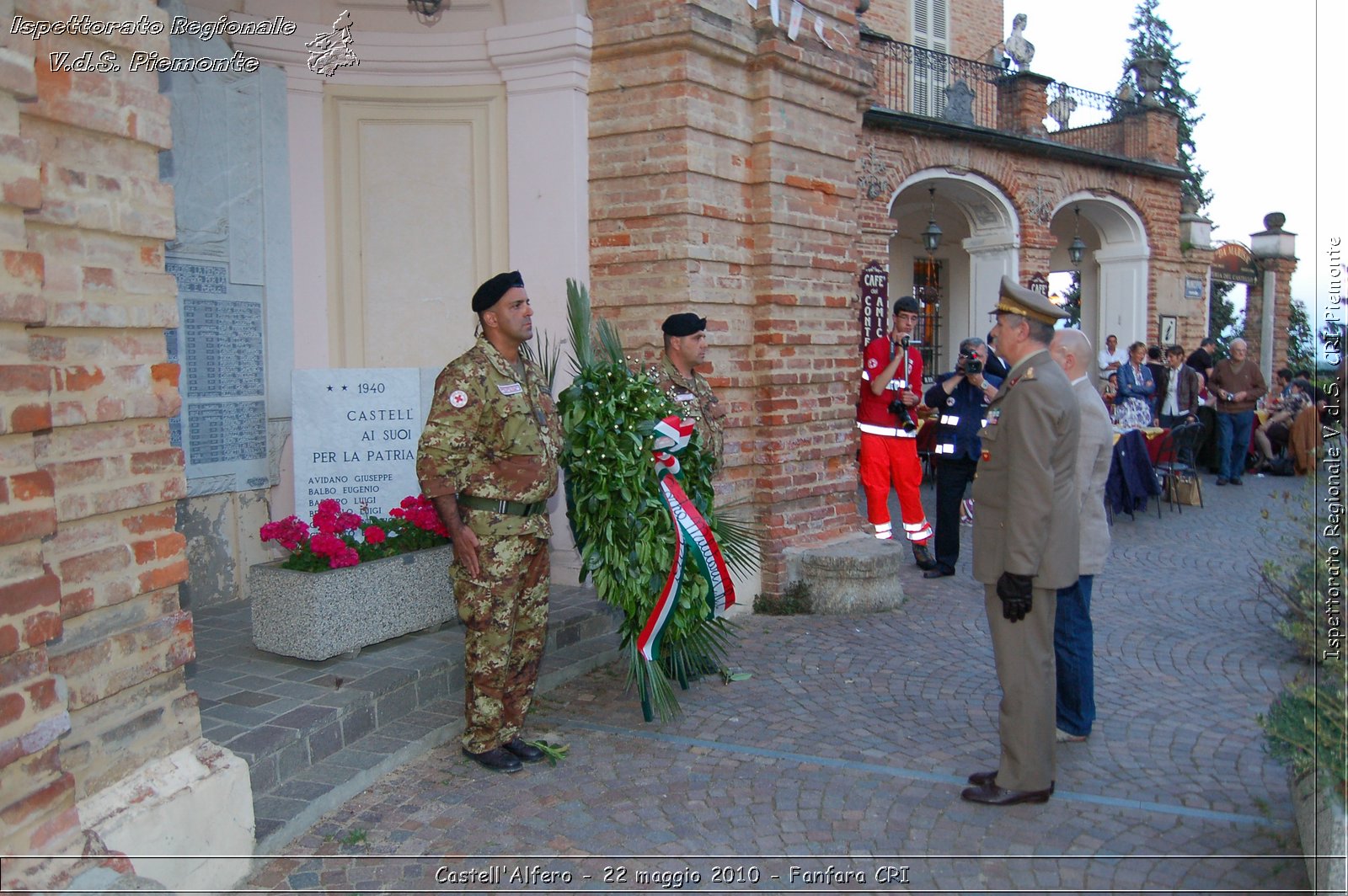 Castell'Alfero - 22 maggio 2010 - Fanfara CRI -  Croce Rossa Italiana - Ispettorato Regionale Volontari del Soccorso Piemonte