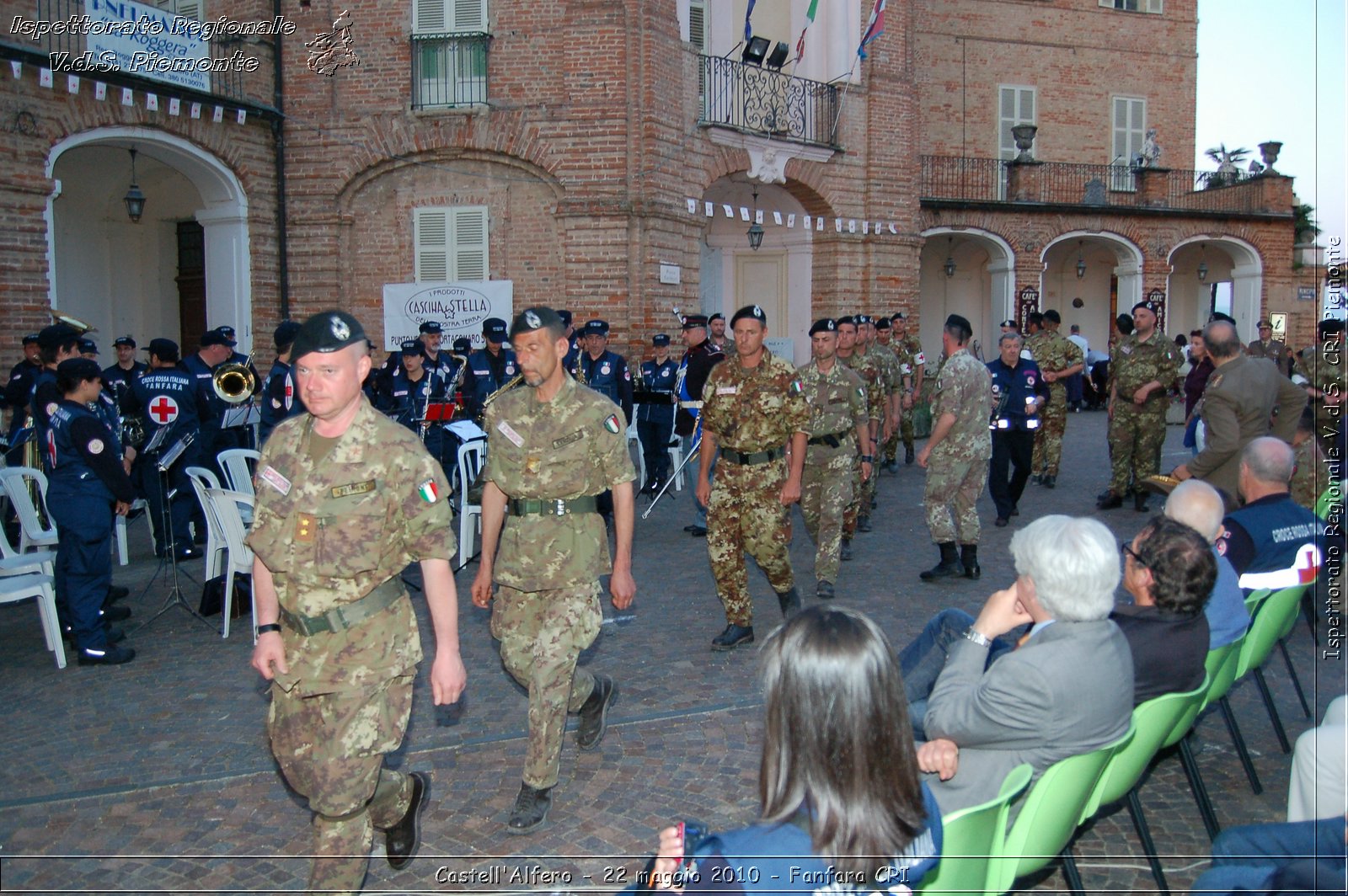 Castell'Alfero - 22 maggio 2010 - Fanfara CRI -  Croce Rossa Italiana - Ispettorato Regionale Volontari del Soccorso Piemonte