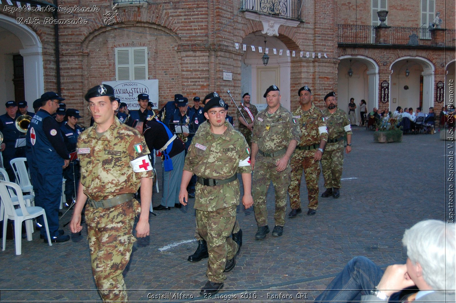 Castell'Alfero - 22 maggio 2010 - Fanfara CRI -  Croce Rossa Italiana - Ispettorato Regionale Volontari del Soccorso Piemonte