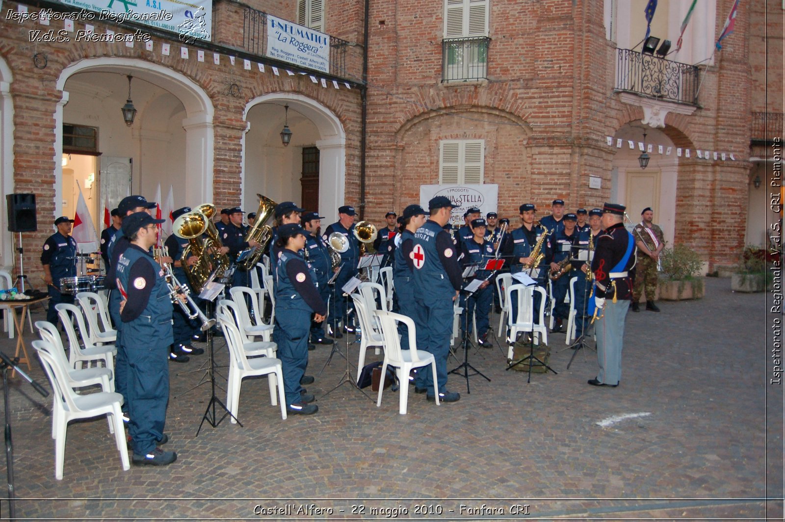 Castell'Alfero - 22 maggio 2010 - Fanfara CRI -  Croce Rossa Italiana - Ispettorato Regionale Volontari del Soccorso Piemonte