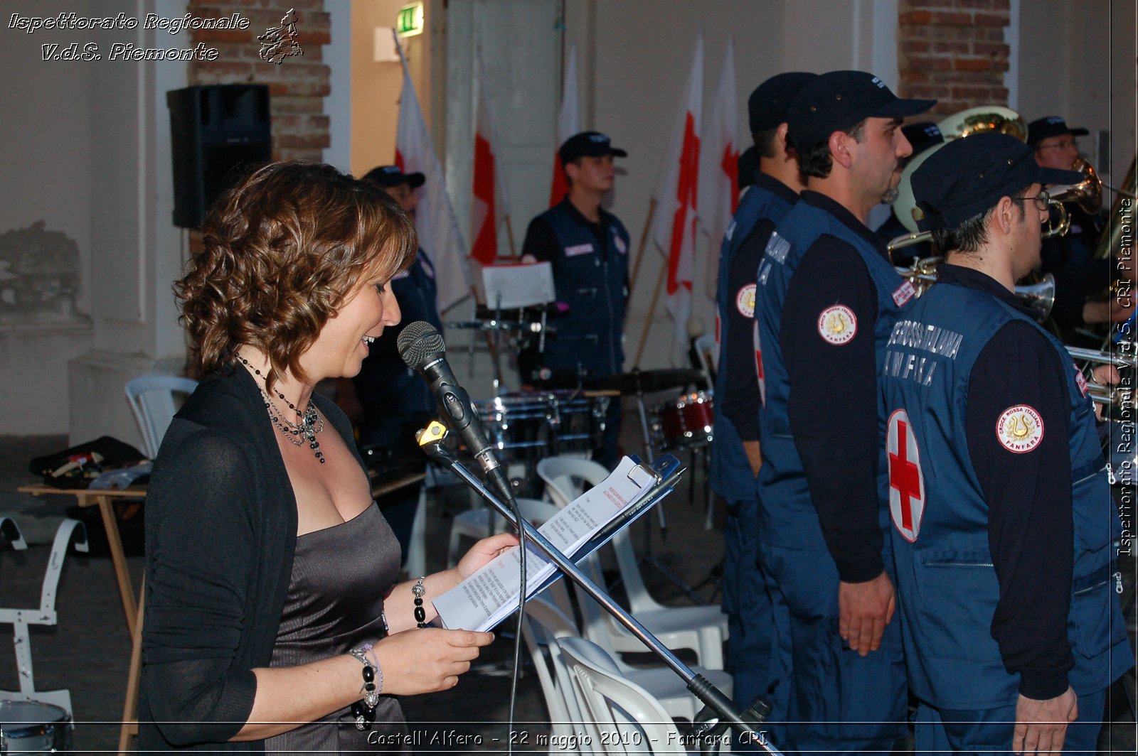 Castell'Alfero - 22 maggio 2010 - Fanfara CRI -  Croce Rossa Italiana - Ispettorato Regionale Volontari del Soccorso Piemonte