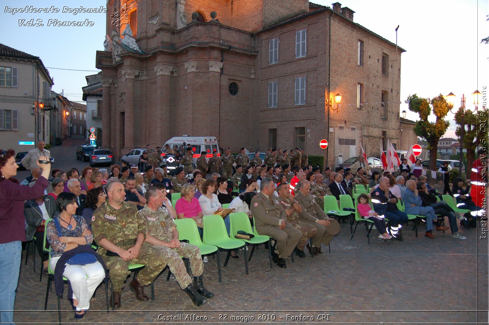 Castell'Alfero - 22 maggio 2010 - Fanfara CRI -  Croce Rossa Italiana - Ispettorato Regionale Volontari del Soccorso Piemonte