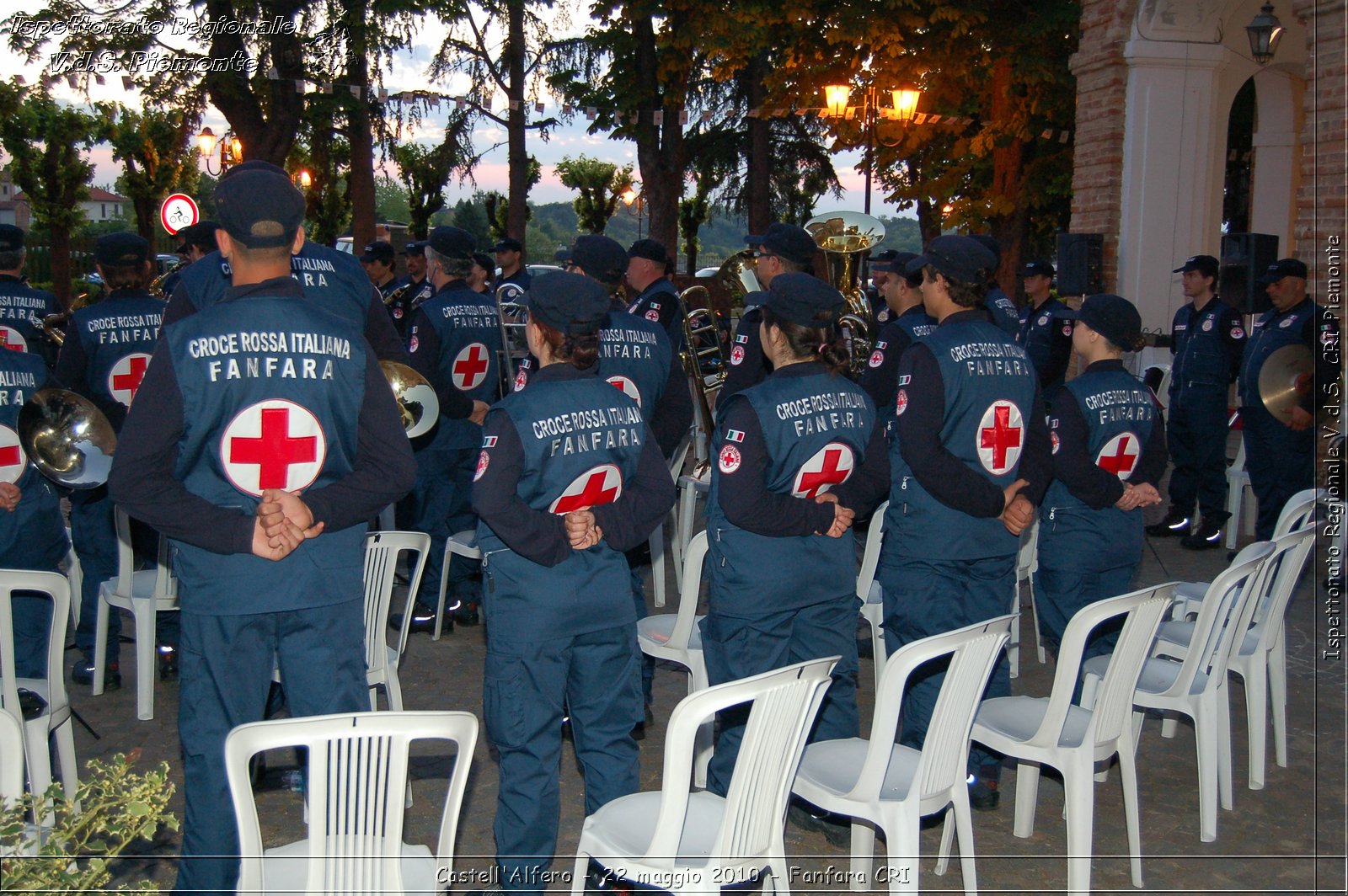 Castell'Alfero - 22 maggio 2010 - Fanfara CRI -  Croce Rossa Italiana - Ispettorato Regionale Volontari del Soccorso Piemonte