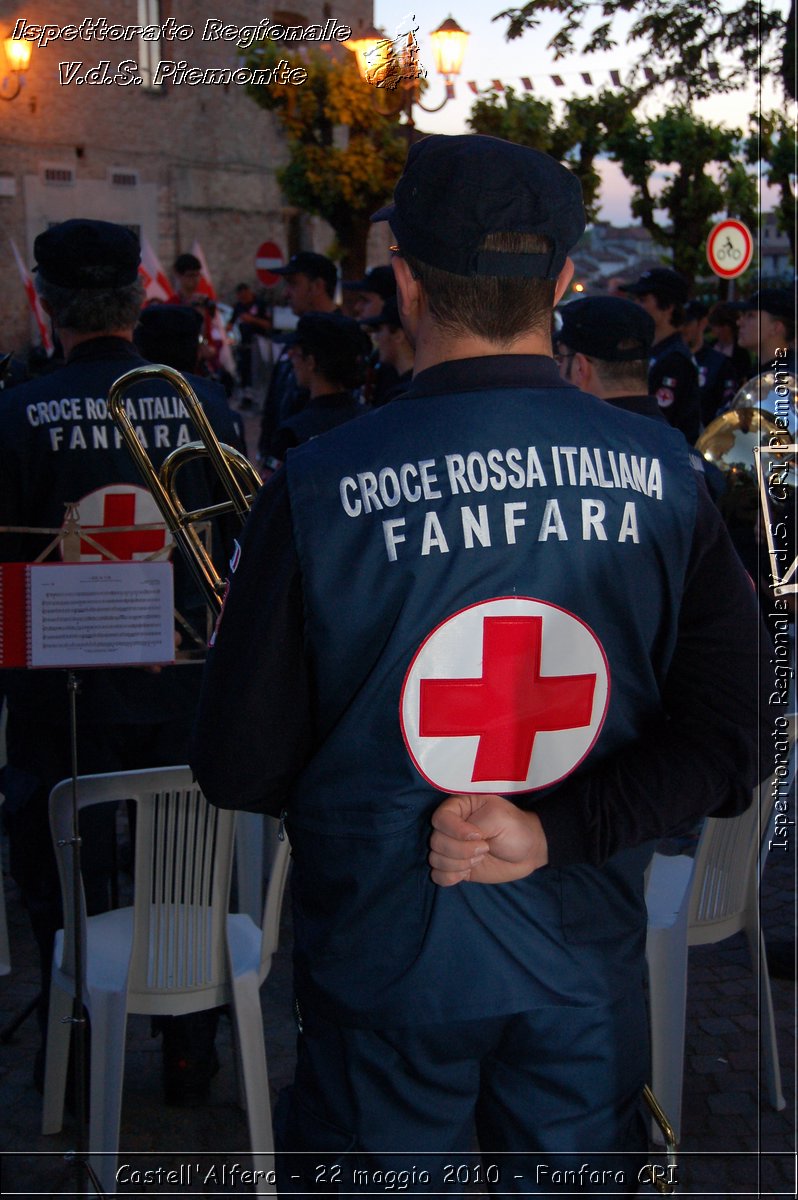 Castell'Alfero - 22 maggio 2010 - Fanfara CRI -  Croce Rossa Italiana - Ispettorato Regionale Volontari del Soccorso Piemonte