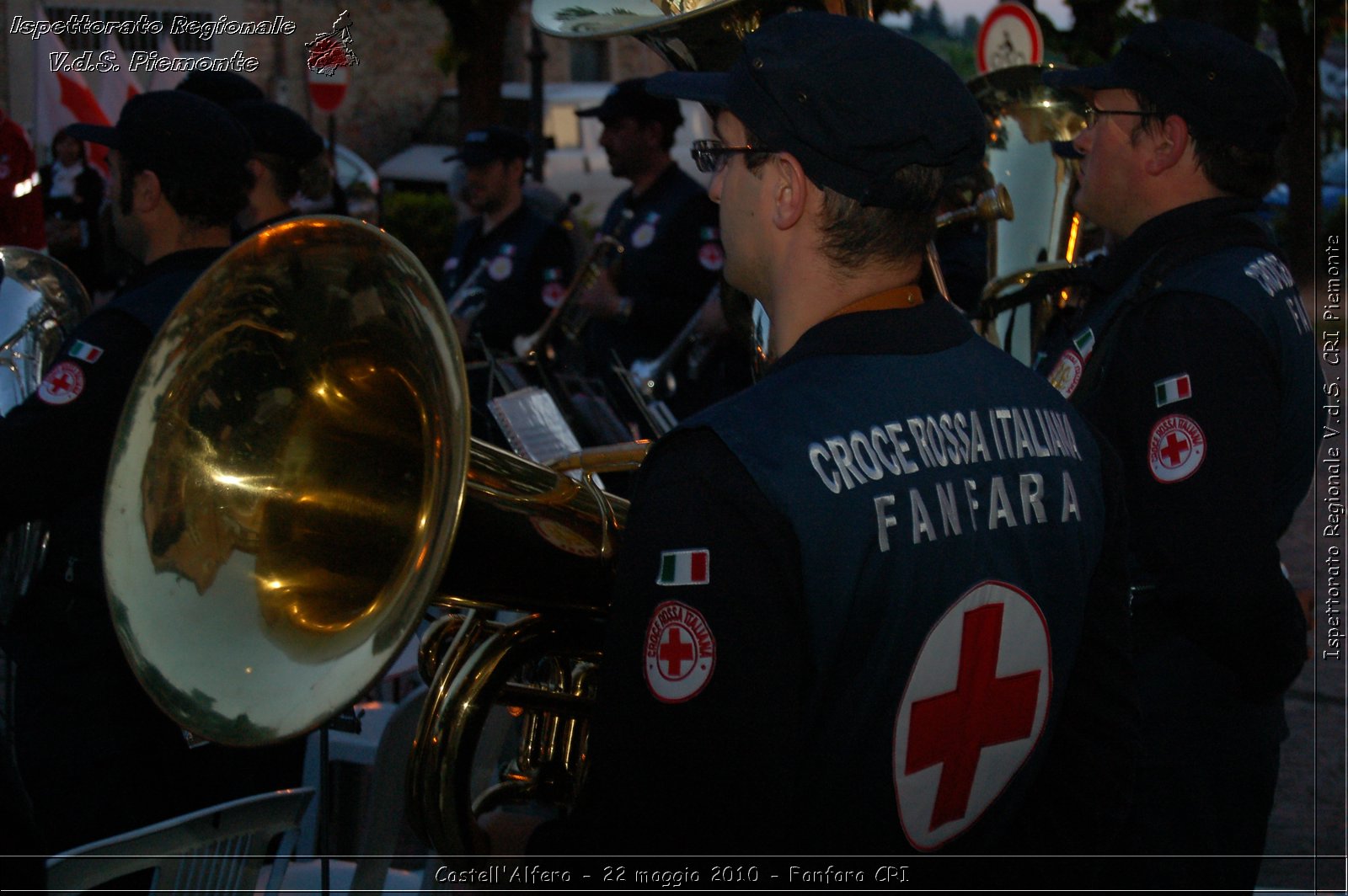 Castell'Alfero - 22 maggio 2010 - Fanfara CRI -  Croce Rossa Italiana - Ispettorato Regionale Volontari del Soccorso Piemonte