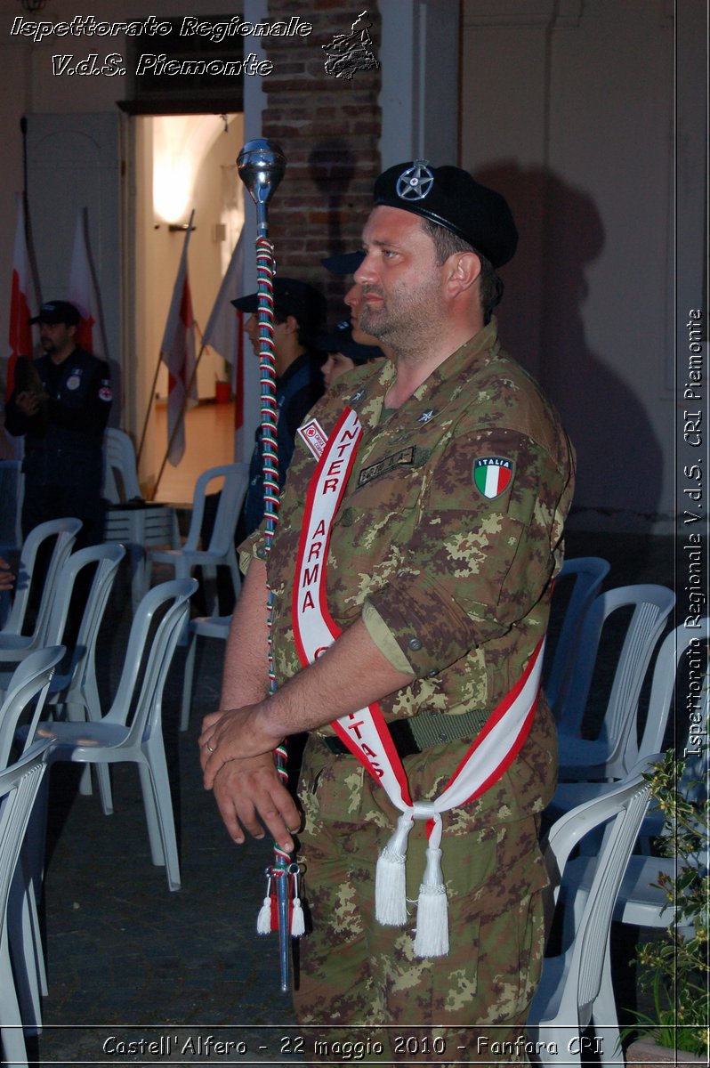 Castell'Alfero - 22 maggio 2010 - Fanfara CRI -  Croce Rossa Italiana - Ispettorato Regionale Volontari del Soccorso Piemonte