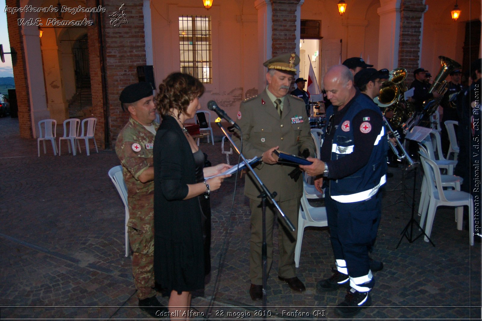 Castell'Alfero - 22 maggio 2010 - Fanfara CRI -  Croce Rossa Italiana - Ispettorato Regionale Volontari del Soccorso Piemonte