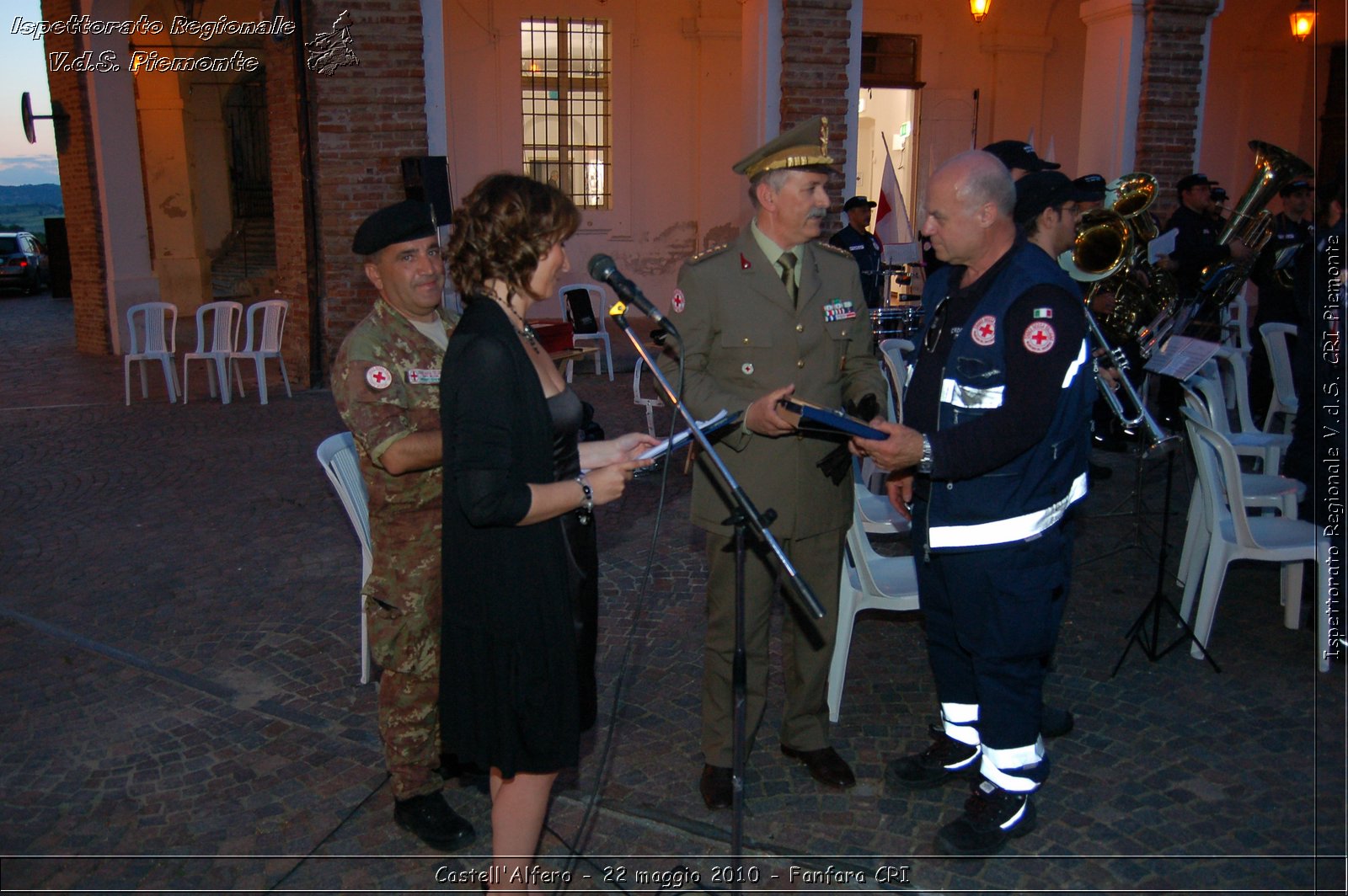 Castell'Alfero - 22 maggio 2010 - Fanfara CRI -  Croce Rossa Italiana - Ispettorato Regionale Volontari del Soccorso Piemonte