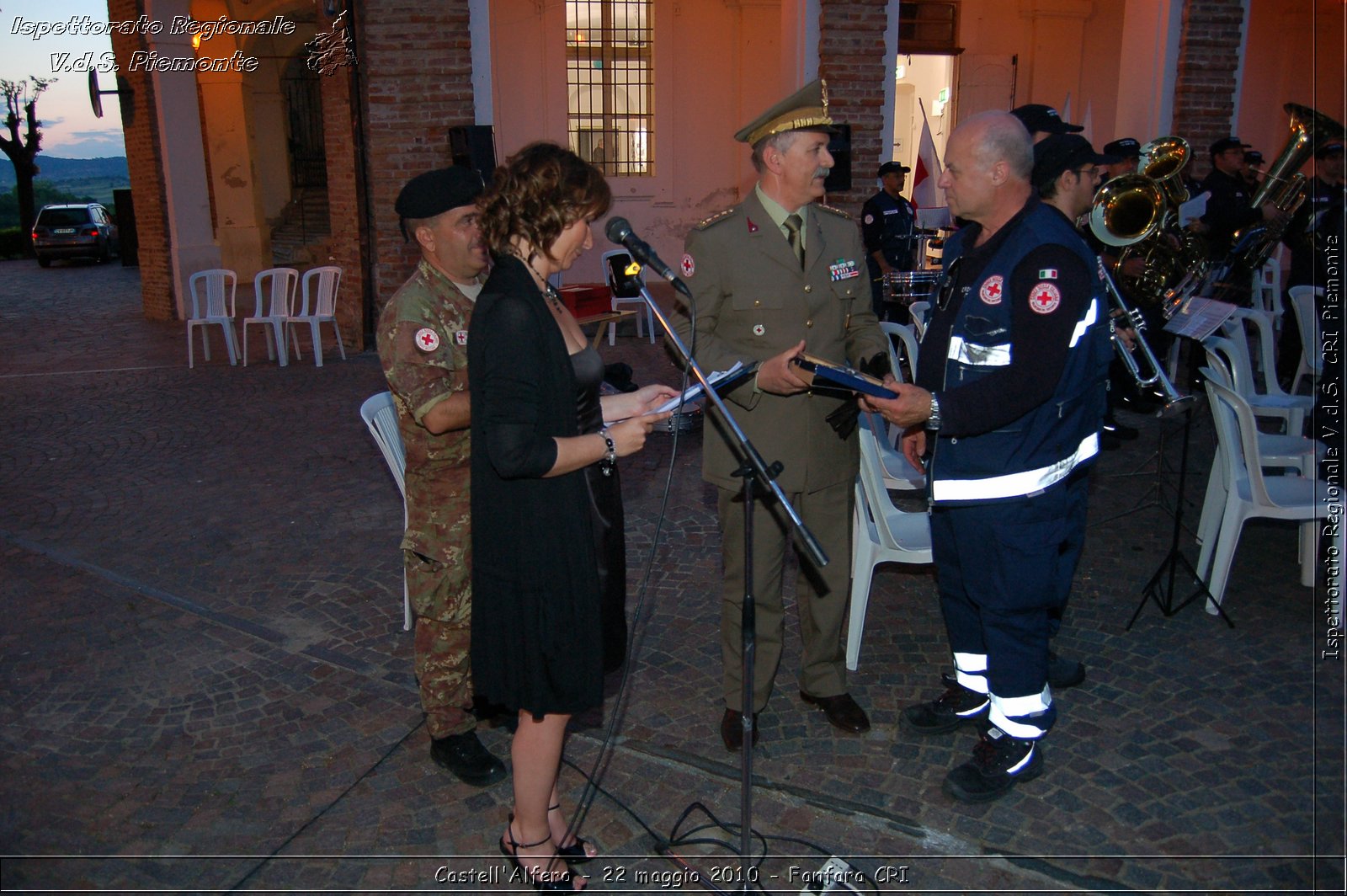 Castell'Alfero - 22 maggio 2010 - Fanfara CRI -  Croce Rossa Italiana - Ispettorato Regionale Volontari del Soccorso Piemonte