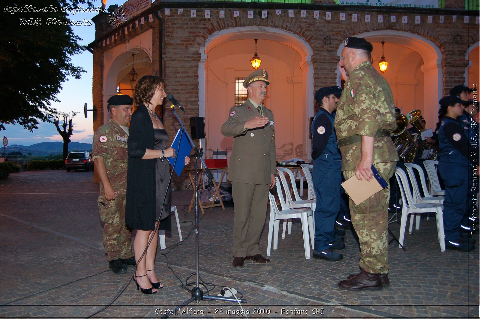 Castell'Alfero - 22 maggio 2010 - Fanfara CRI -  Croce Rossa Italiana - Ispettorato Regionale Volontari del Soccorso Piemonte