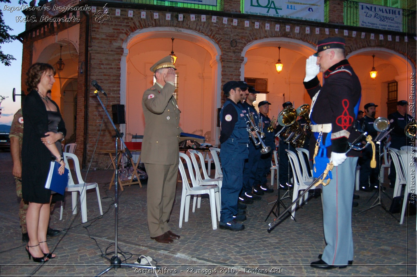 Castell'Alfero - 22 maggio 2010 - Fanfara CRI -  Croce Rossa Italiana - Ispettorato Regionale Volontari del Soccorso Piemonte