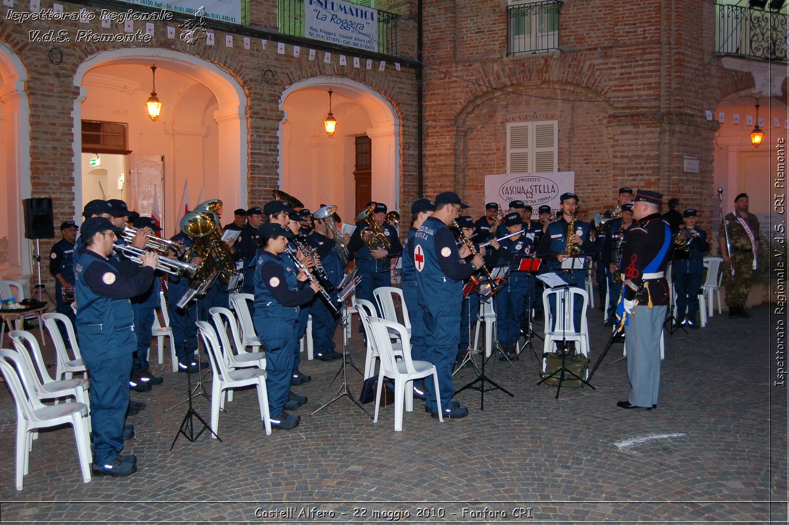 Castell'Alfero - 22 maggio 2010 - Fanfara CRI -  Croce Rossa Italiana - Ispettorato Regionale Volontari del Soccorso Piemonte