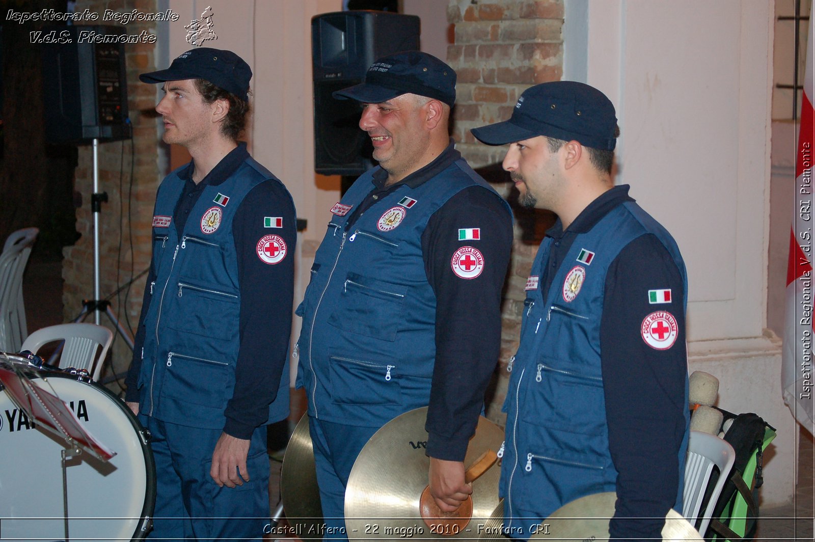 Castell'Alfero - 22 maggio 2010 - Fanfara CRI -  Croce Rossa Italiana - Ispettorato Regionale Volontari del Soccorso Piemonte