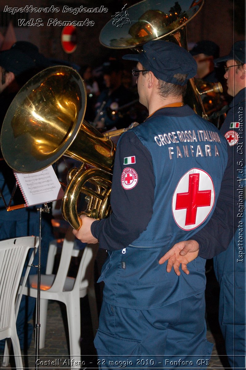 Castell'Alfero - 22 maggio 2010 - Fanfara CRI -  Croce Rossa Italiana - Ispettorato Regionale Volontari del Soccorso Piemonte