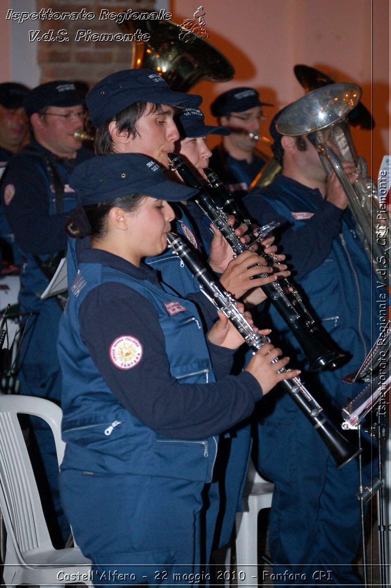 Castell'Alfero - 22 maggio 2010 - Fanfara CRI -  Croce Rossa Italiana - Ispettorato Regionale Volontari del Soccorso Piemonte