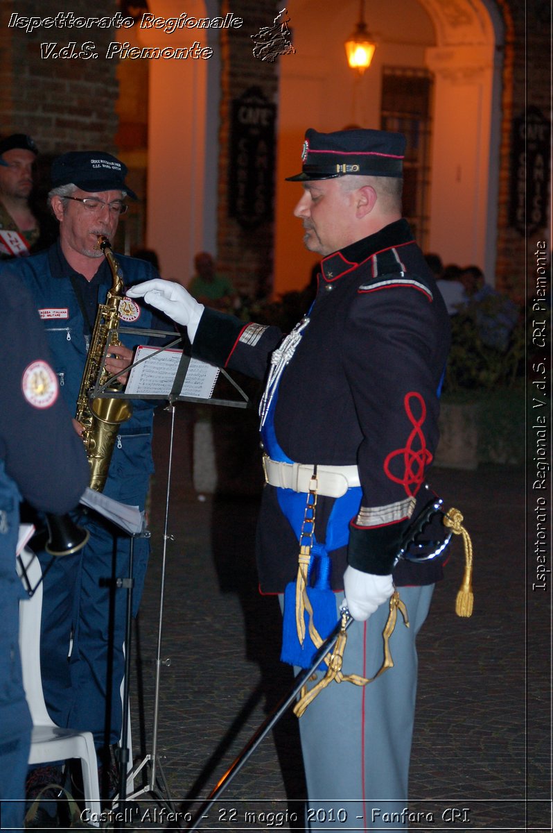 Castell'Alfero - 22 maggio 2010 - Fanfara CRI -  Croce Rossa Italiana - Ispettorato Regionale Volontari del Soccorso Piemonte