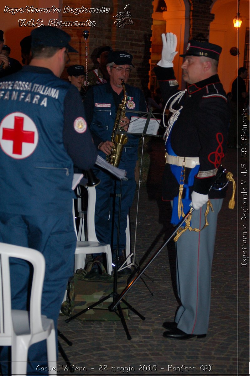 Castell'Alfero - 22 maggio 2010 - Fanfara CRI -  Croce Rossa Italiana - Ispettorato Regionale Volontari del Soccorso Piemonte