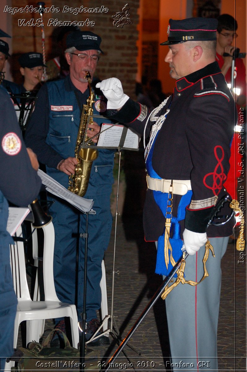 Castell'Alfero - 22 maggio 2010 - Fanfara CRI -  Croce Rossa Italiana - Ispettorato Regionale Volontari del Soccorso Piemonte