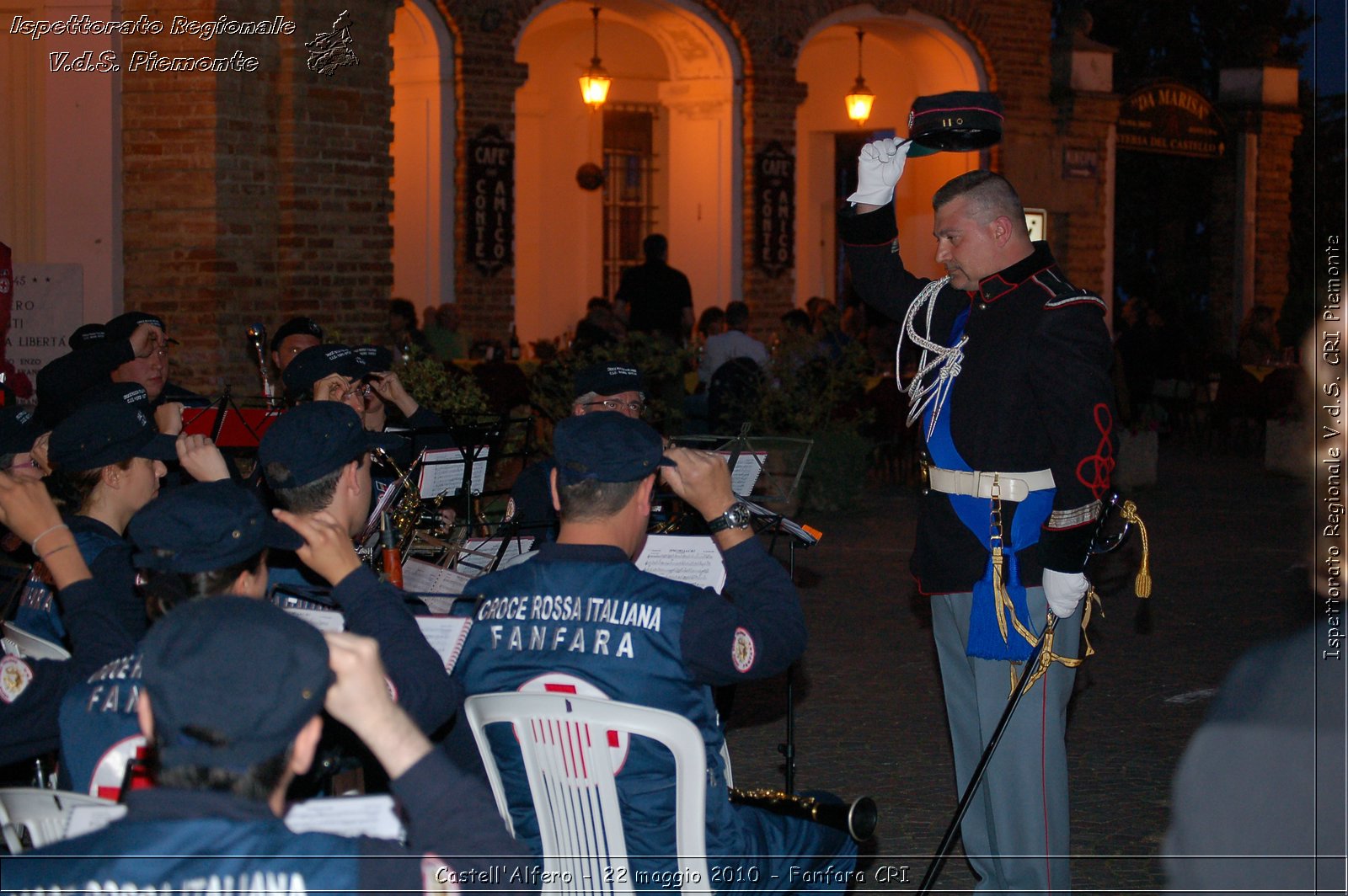 Castell'Alfero - 22 maggio 2010 - Fanfara CRI -  Croce Rossa Italiana - Ispettorato Regionale Volontari del Soccorso Piemonte