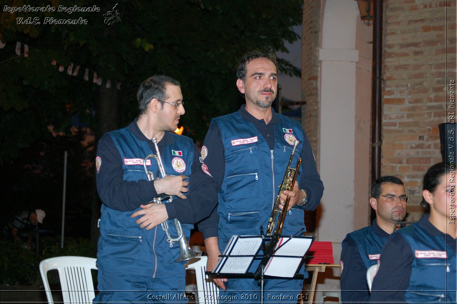 Castell'Alfero - 22 maggio 2010 - Fanfara CRI -  Croce Rossa Italiana - Ispettorato Regionale Volontari del Soccorso Piemonte