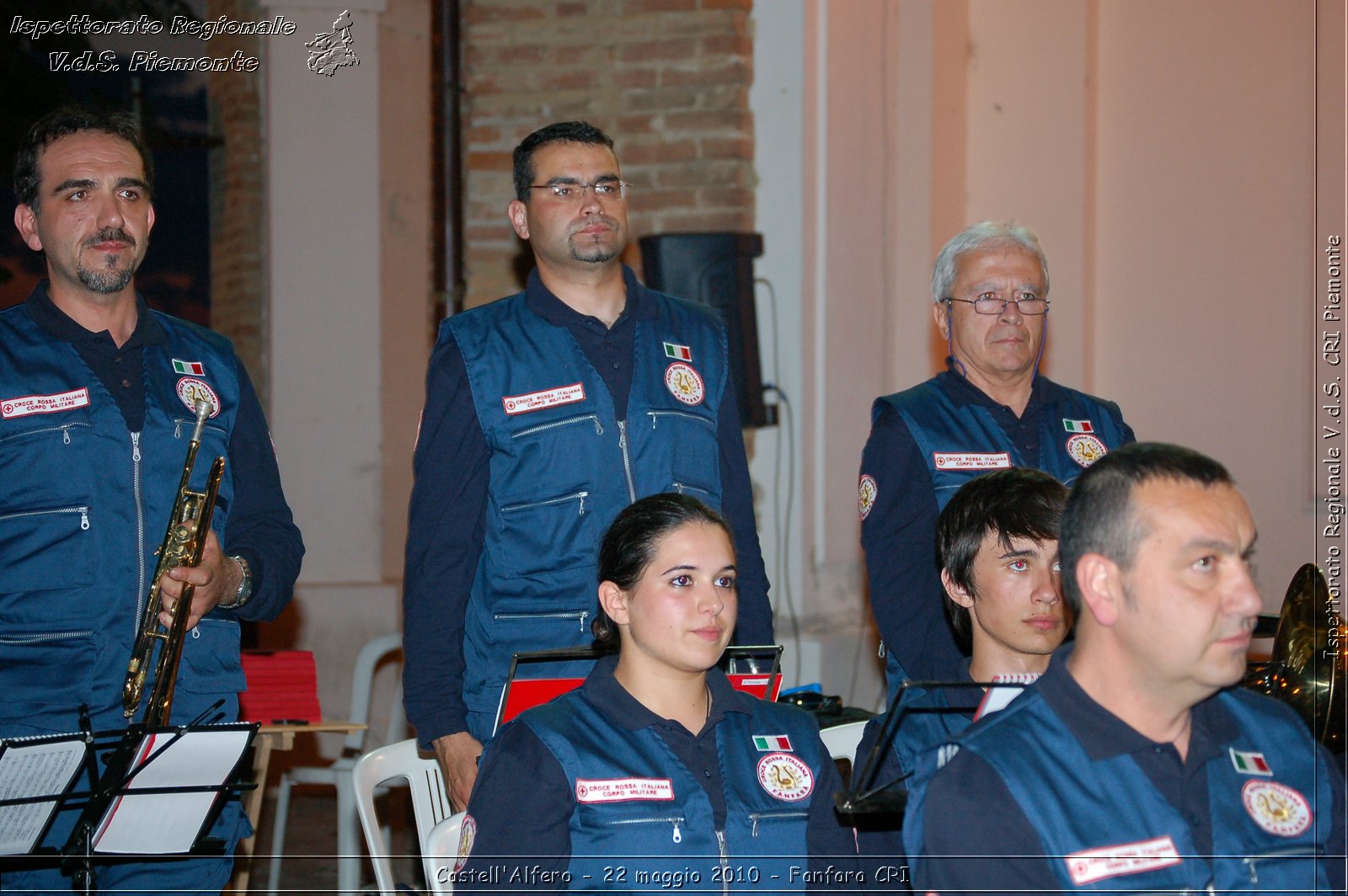 Castell'Alfero - 22 maggio 2010 - Fanfara CRI -  Croce Rossa Italiana - Ispettorato Regionale Volontari del Soccorso Piemonte