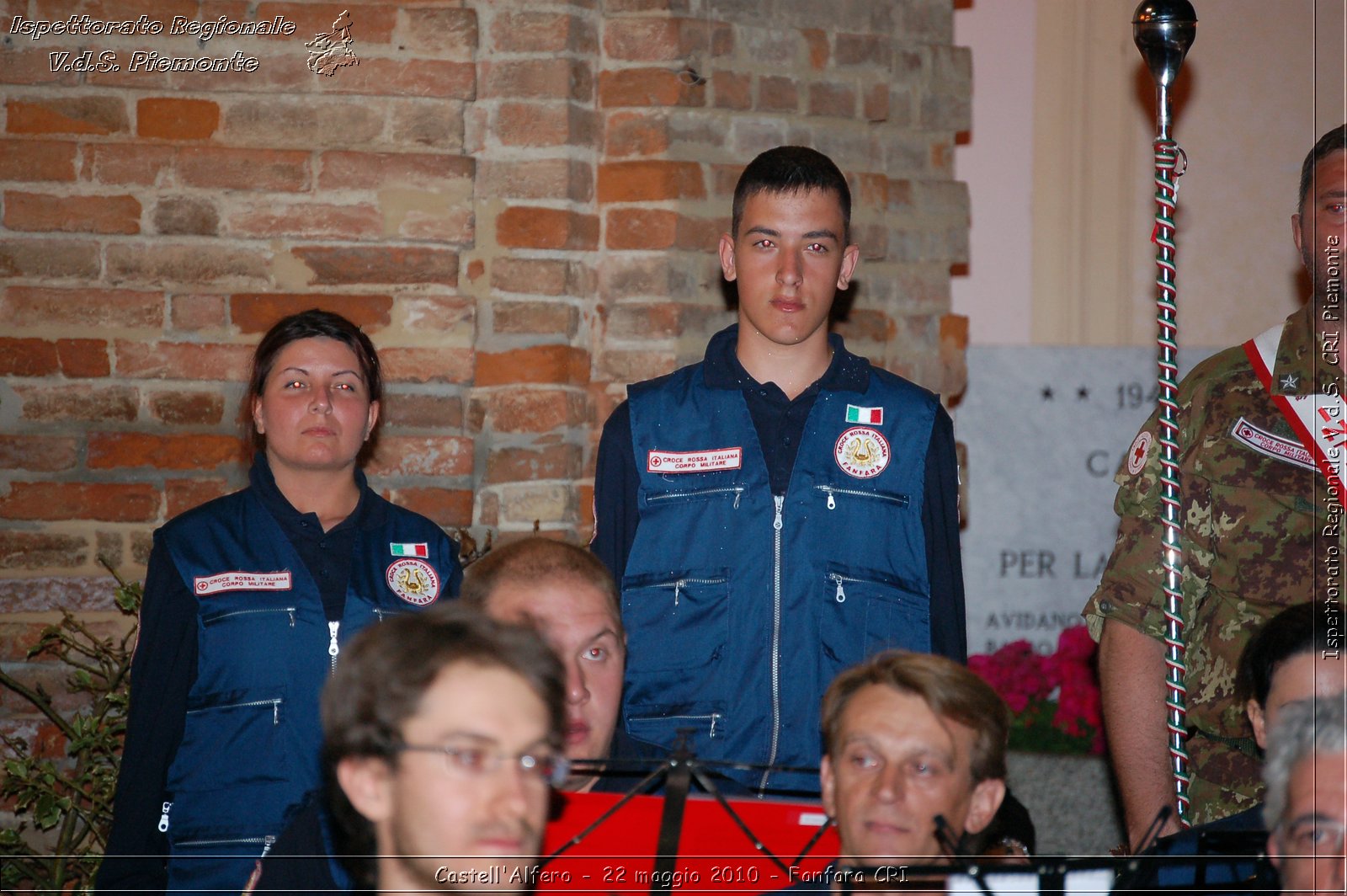 Castell'Alfero - 22 maggio 2010 - Fanfara CRI -  Croce Rossa Italiana - Ispettorato Regionale Volontari del Soccorso Piemonte