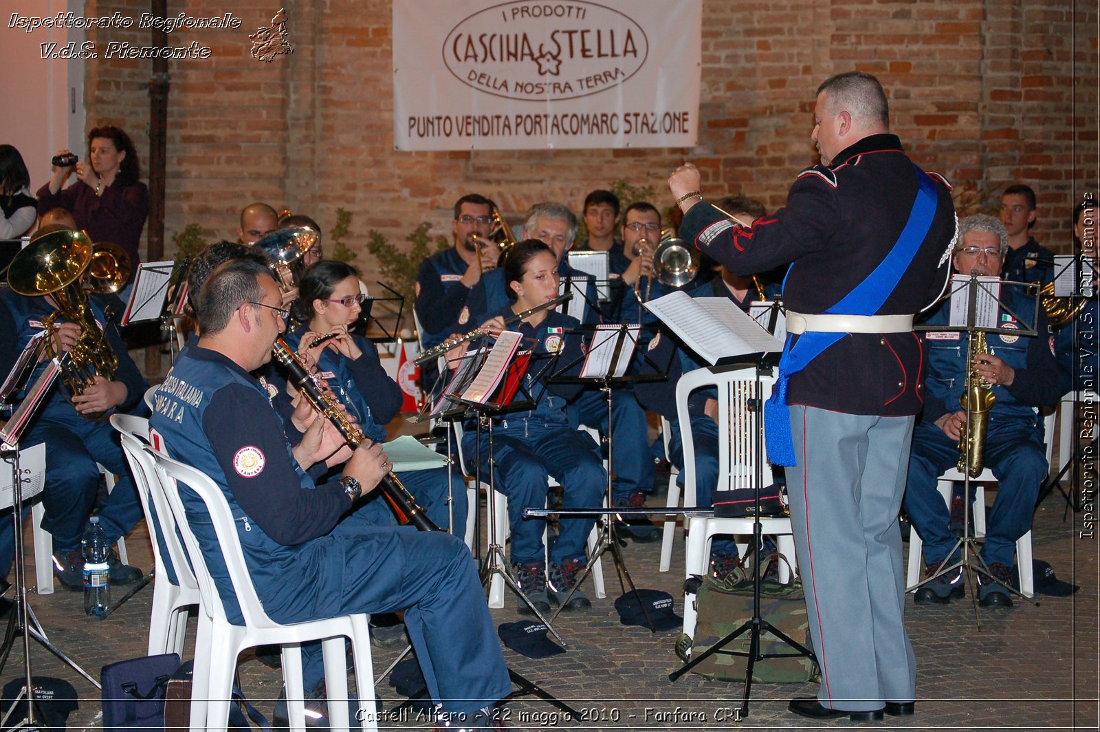 Castell'Alfero - 22 maggio 2010 - Fanfara CRI -  Croce Rossa Italiana - Ispettorato Regionale Volontari del Soccorso Piemonte