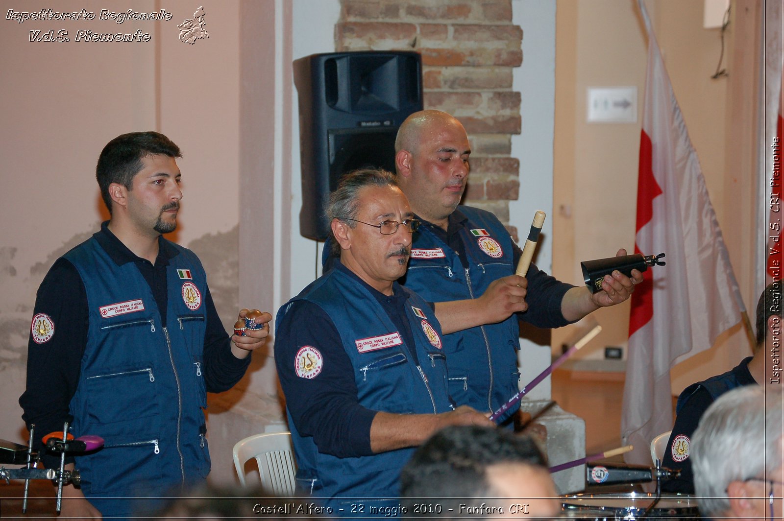 Castell'Alfero - 22 maggio 2010 - Fanfara CRI -  Croce Rossa Italiana - Ispettorato Regionale Volontari del Soccorso Piemonte