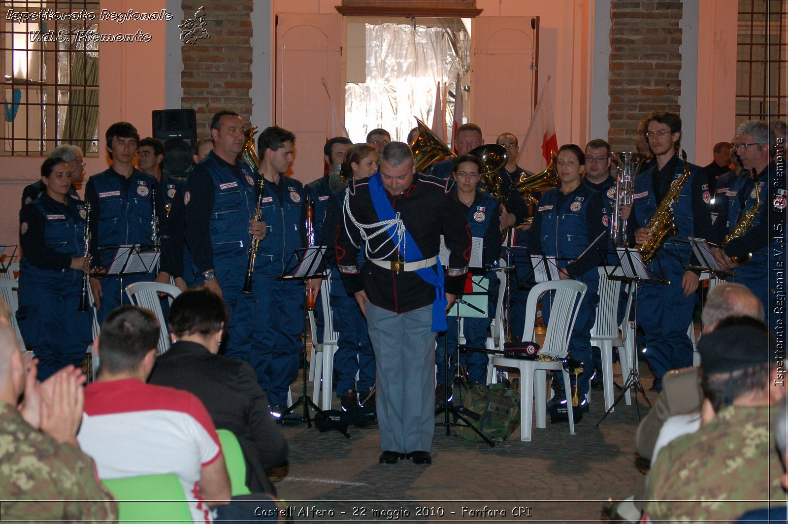 Castell'Alfero - 22 maggio 2010 - Fanfara CRI -  Croce Rossa Italiana - Ispettorato Regionale Volontari del Soccorso Piemonte