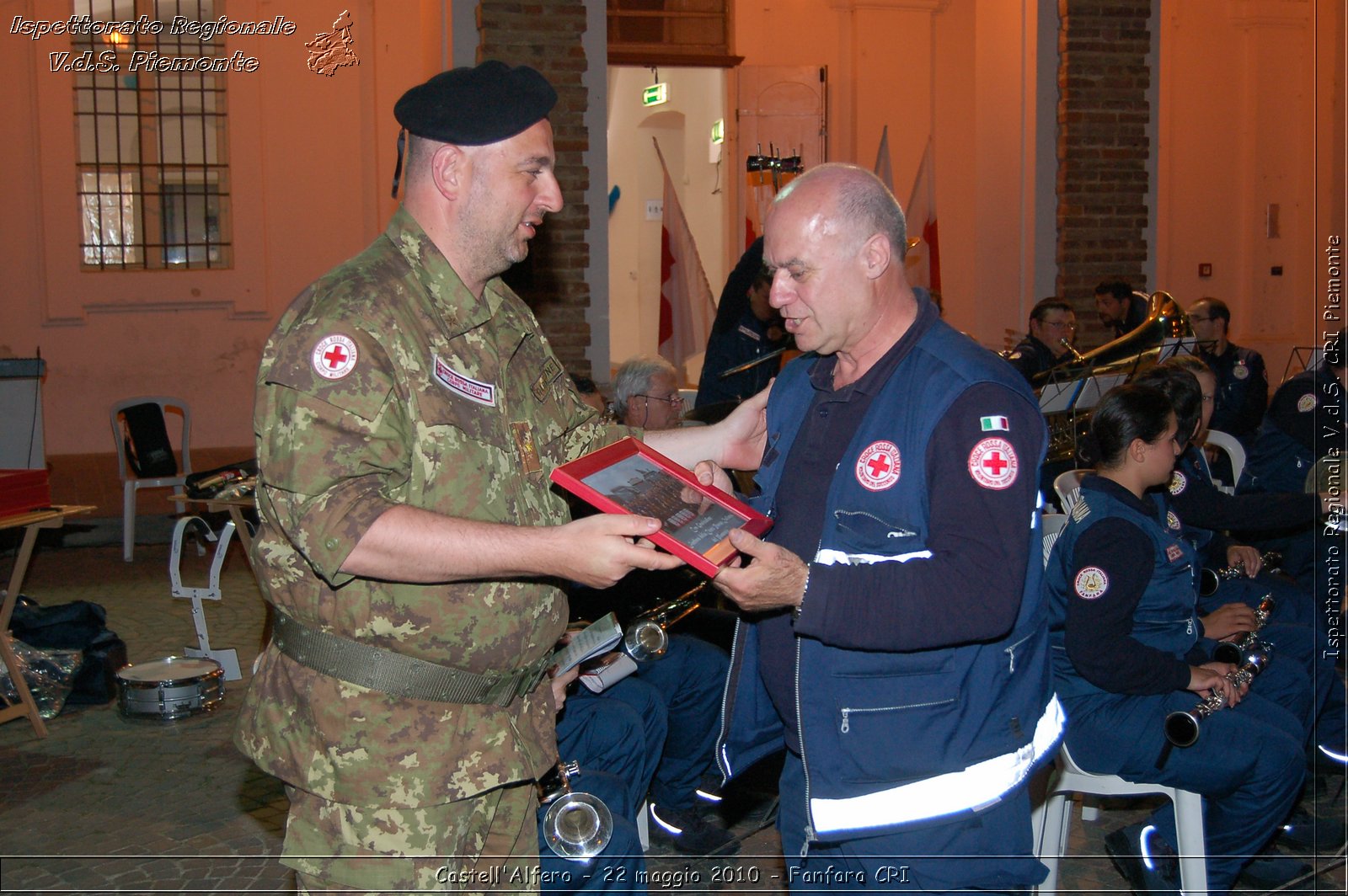 Castell'Alfero - 22 maggio 2010 - Fanfara CRI -  Croce Rossa Italiana - Ispettorato Regionale Volontari del Soccorso Piemonte