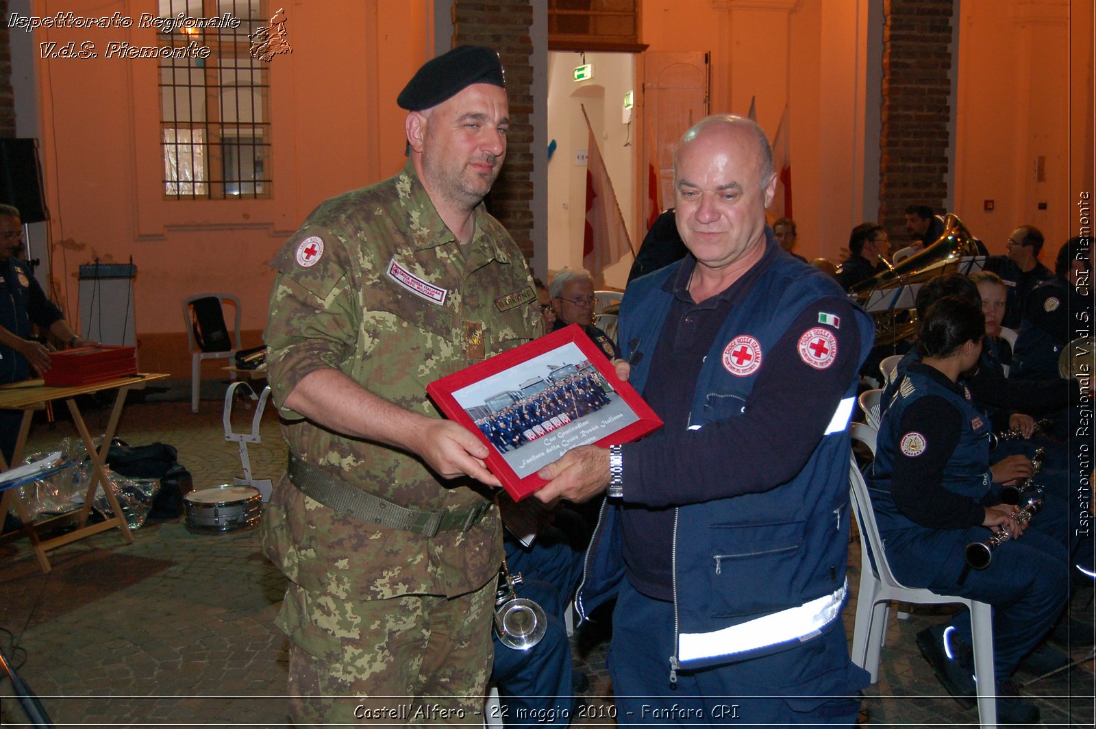 Castell'Alfero - 22 maggio 2010 - Fanfara CRI -  Croce Rossa Italiana - Ispettorato Regionale Volontari del Soccorso Piemonte