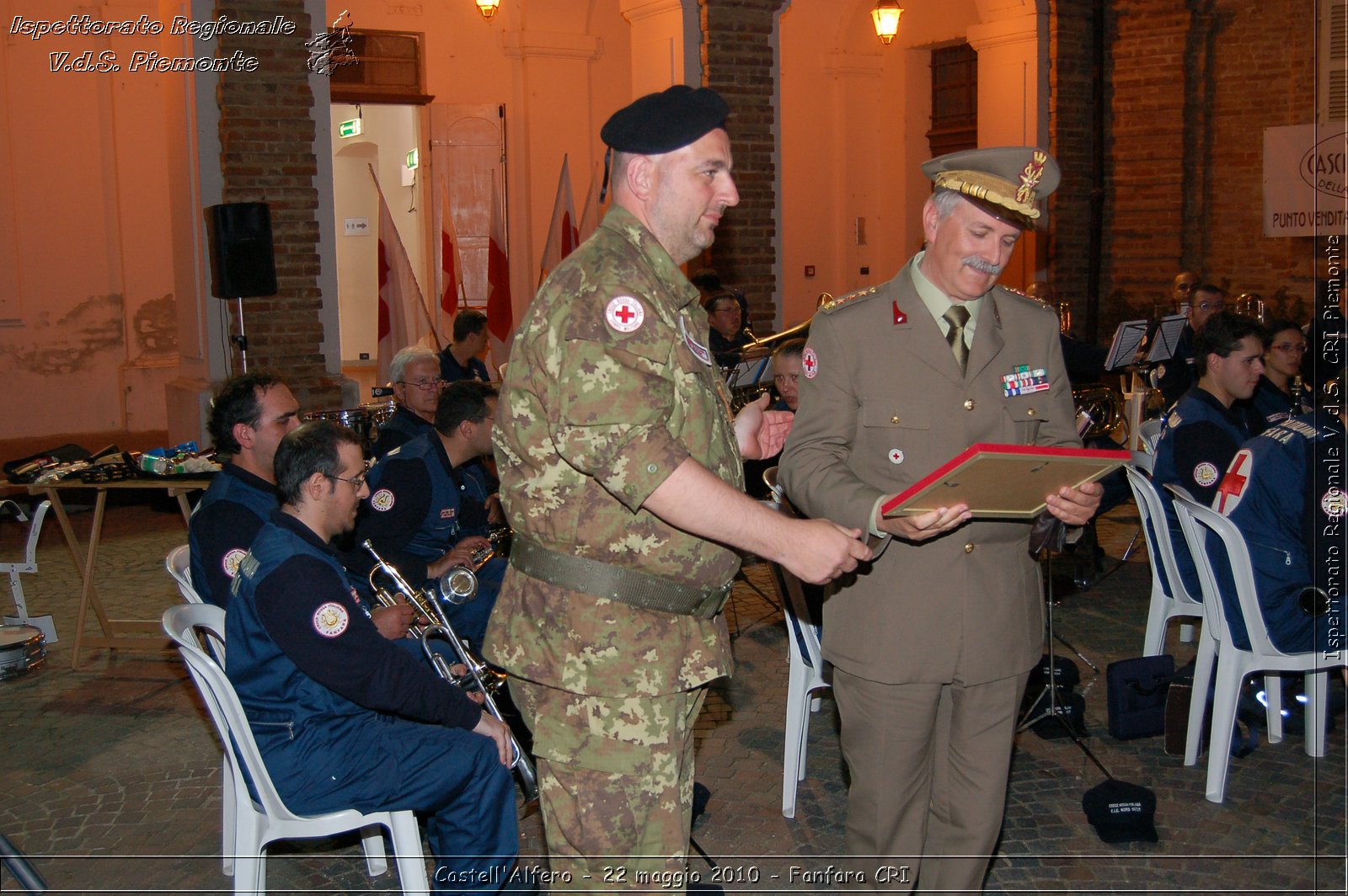 Castell'Alfero - 22 maggio 2010 - Fanfara CRI -  Croce Rossa Italiana - Ispettorato Regionale Volontari del Soccorso Piemonte