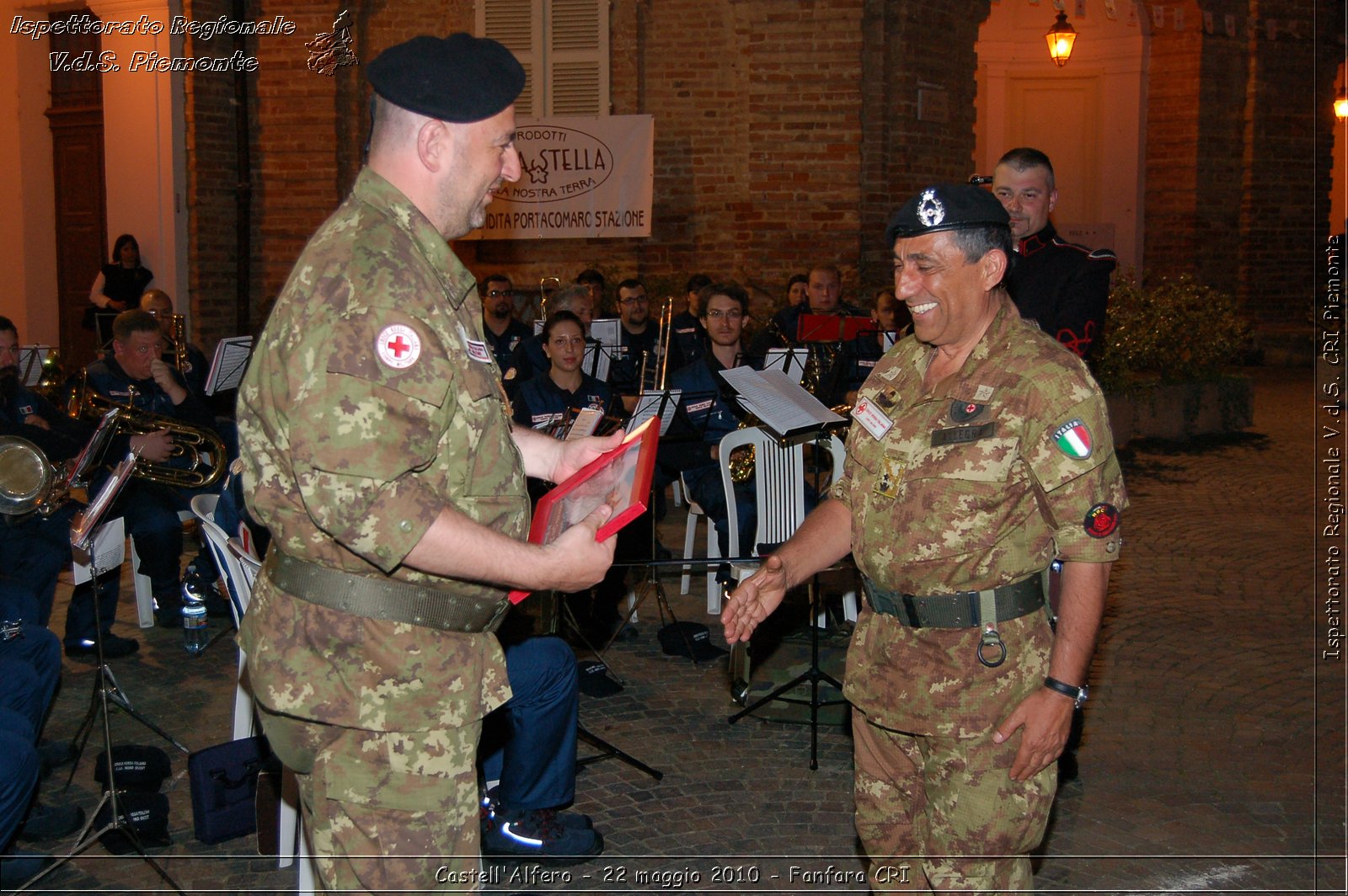 Castell'Alfero - 22 maggio 2010 - Fanfara CRI -  Croce Rossa Italiana - Ispettorato Regionale Volontari del Soccorso Piemonte