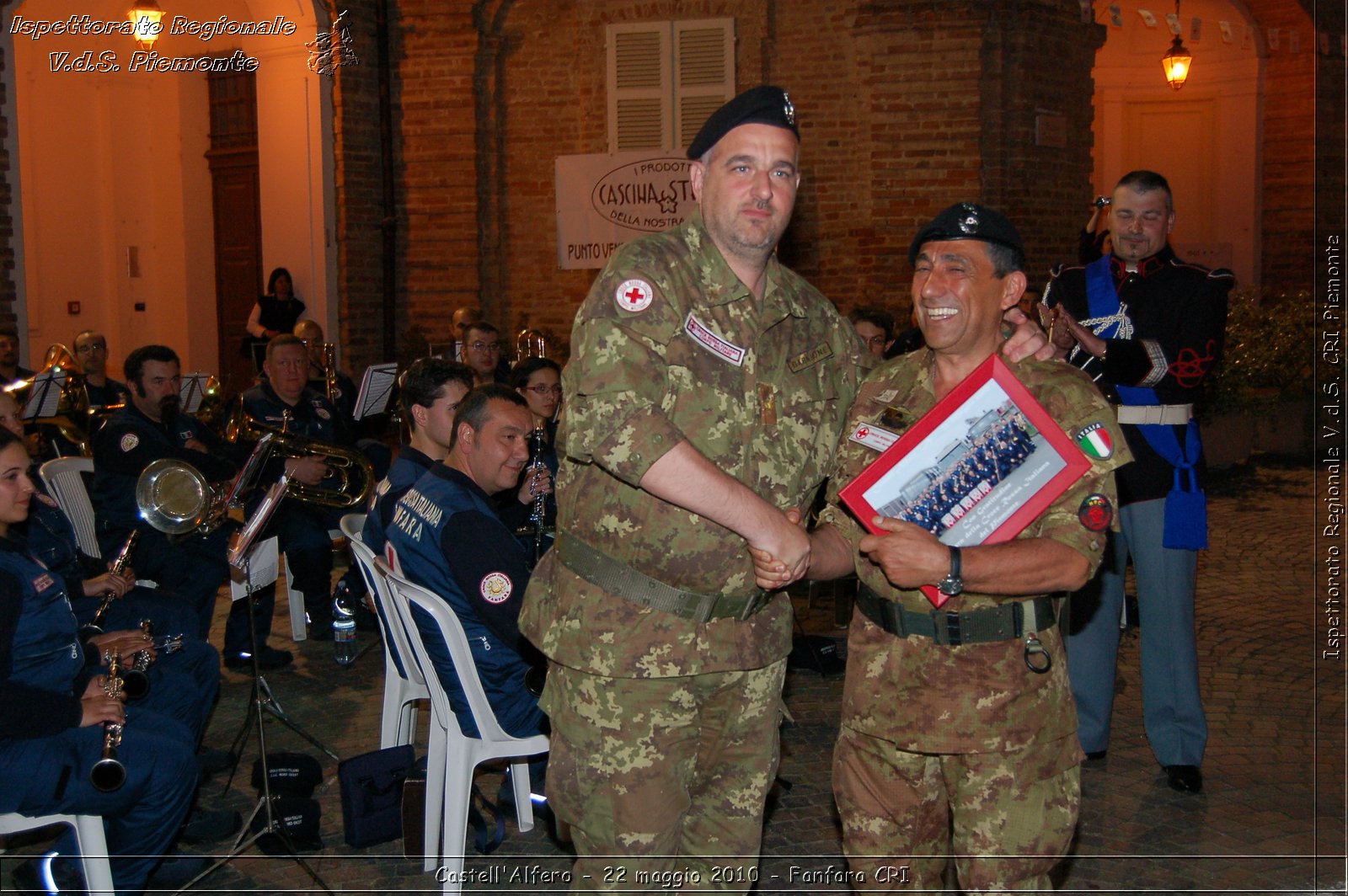 Castell'Alfero - 22 maggio 2010 - Fanfara CRI -  Croce Rossa Italiana - Ispettorato Regionale Volontari del Soccorso Piemonte