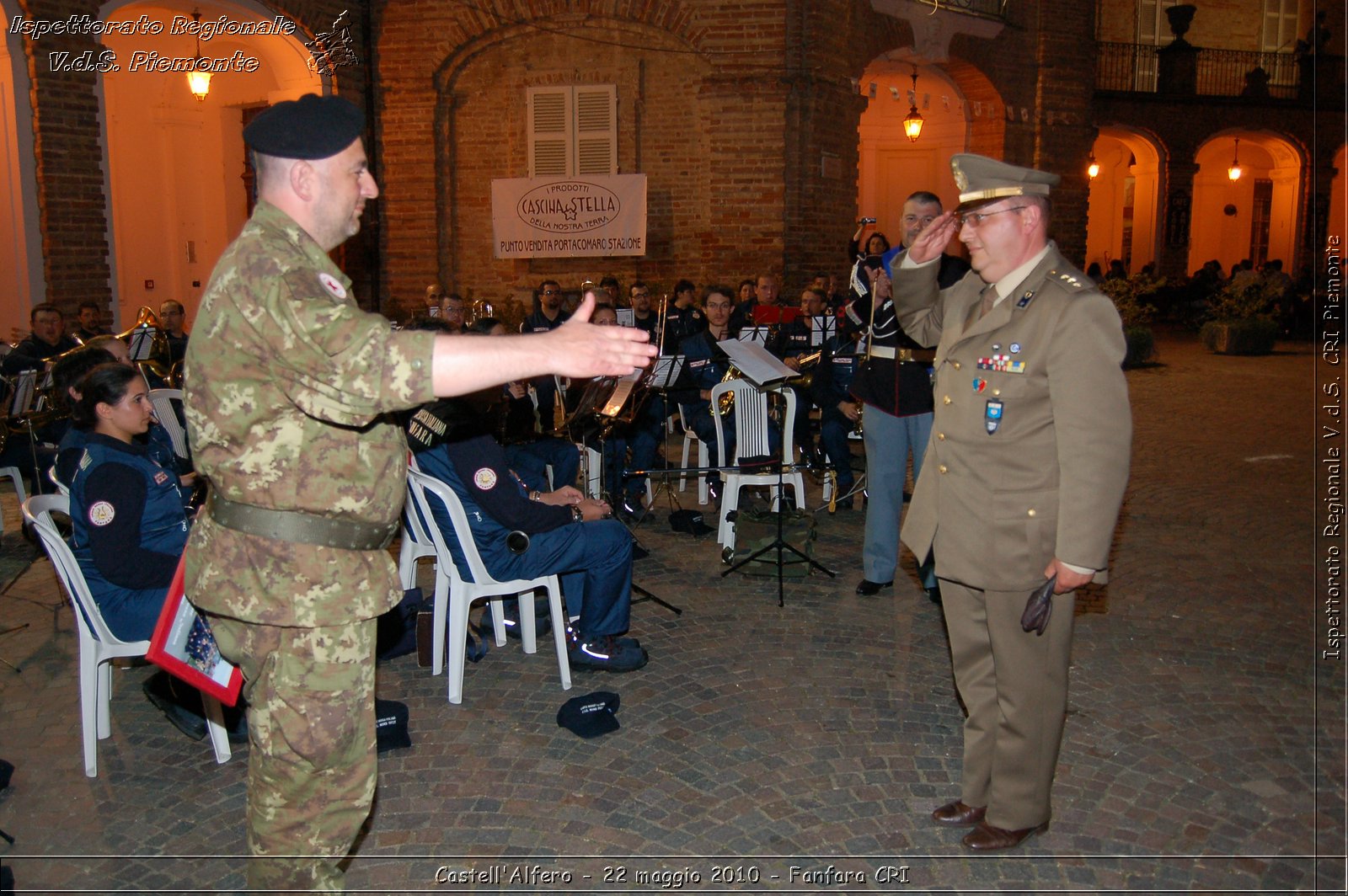 Castell'Alfero - 22 maggio 2010 - Fanfara CRI -  Croce Rossa Italiana - Ispettorato Regionale Volontari del Soccorso Piemonte