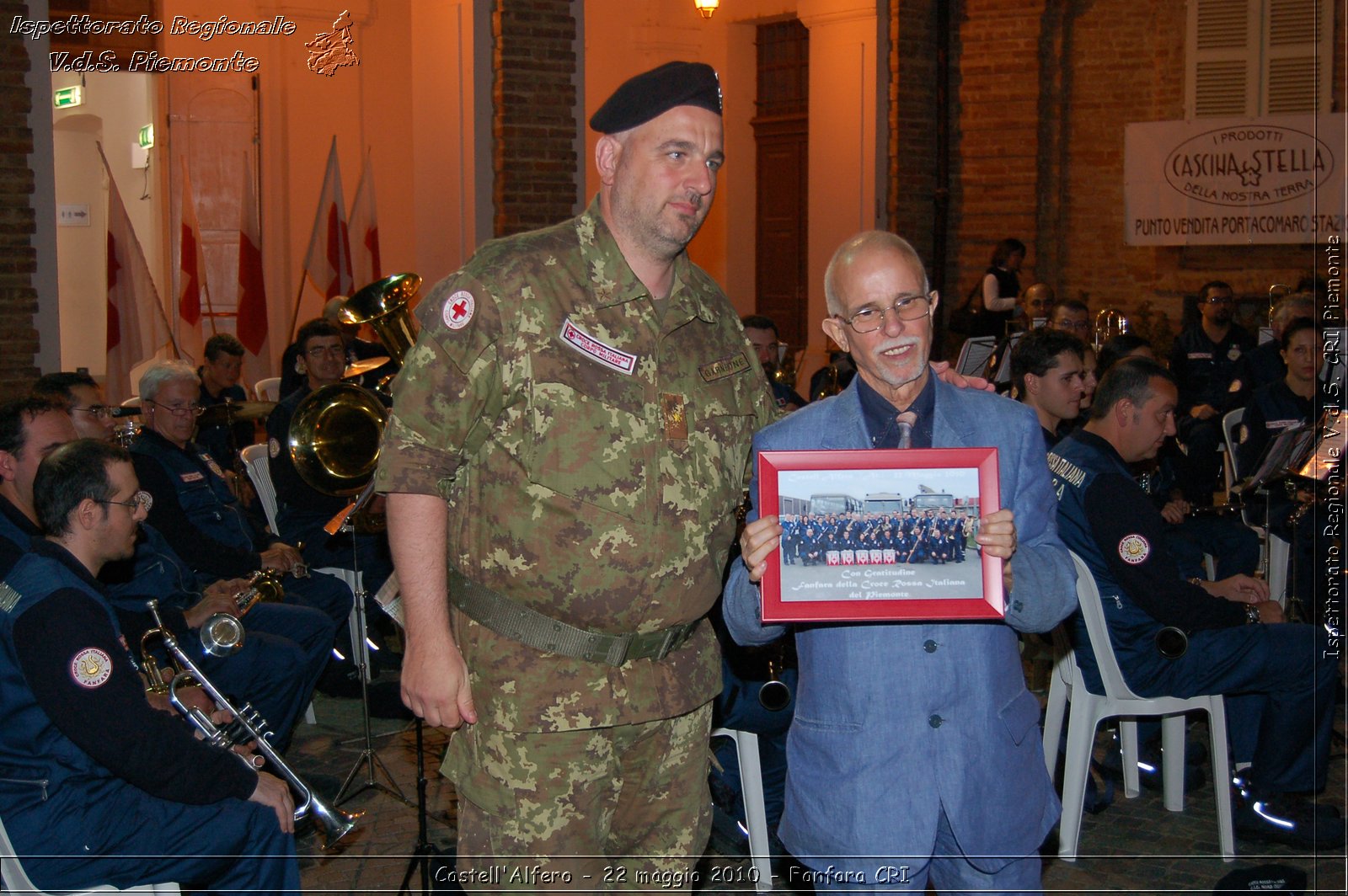 Castell'Alfero - 22 maggio 2010 - Fanfara CRI -  Croce Rossa Italiana - Ispettorato Regionale Volontari del Soccorso Piemonte