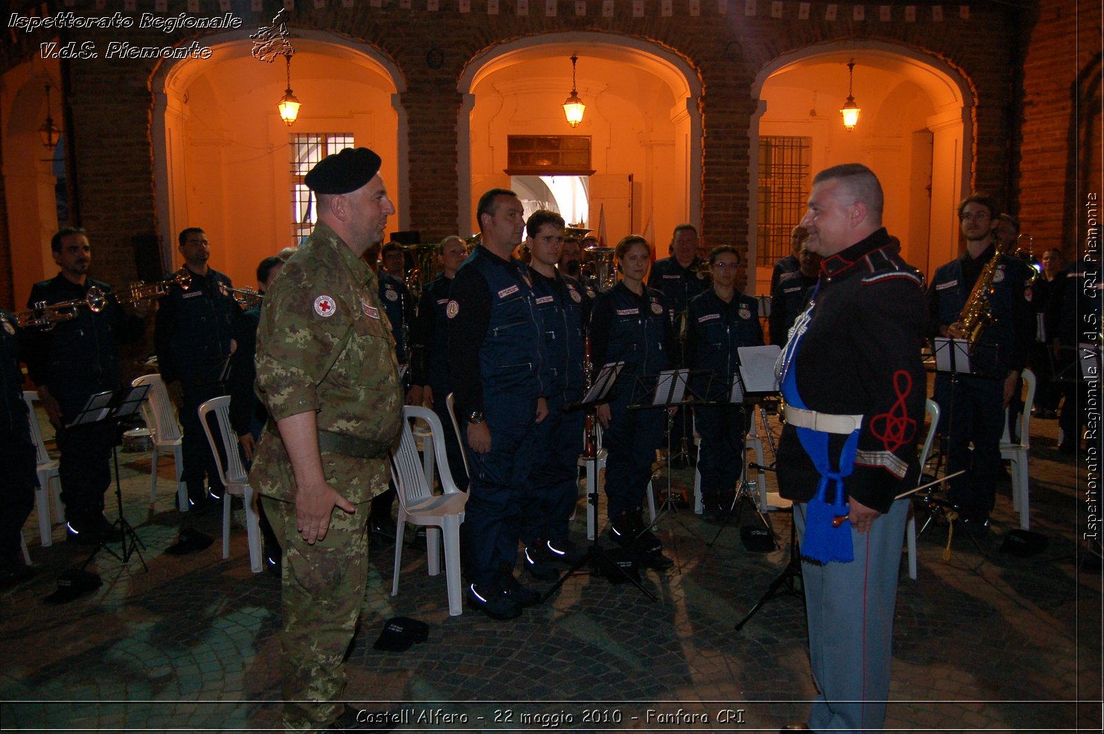 Castell'Alfero - 22 maggio 2010 - Fanfara CRI -  Croce Rossa Italiana - Ispettorato Regionale Volontari del Soccorso Piemonte