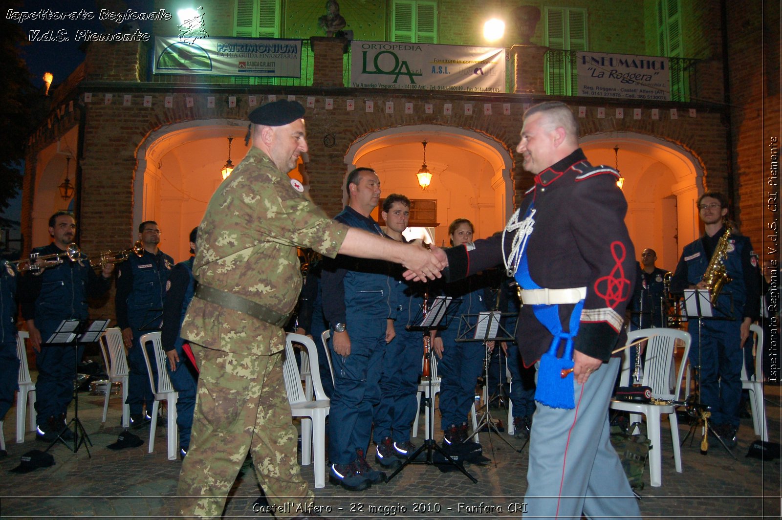 Castell'Alfero - 22 maggio 2010 - Fanfara CRI -  Croce Rossa Italiana - Ispettorato Regionale Volontari del Soccorso Piemonte