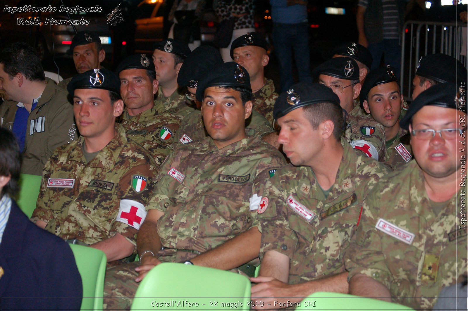 Castell'Alfero - 22 maggio 2010 - Fanfara CRI -  Croce Rossa Italiana - Ispettorato Regionale Volontari del Soccorso Piemonte