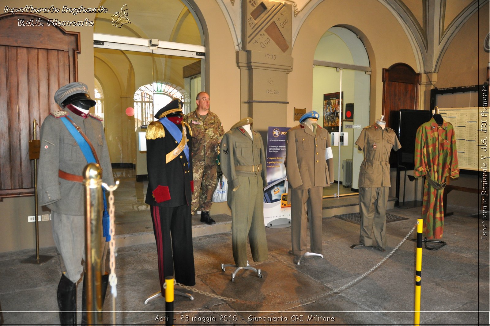 Asti - 23 maggio 2010 - Giuramento Solenne Corpo Militare della CRI  -  Croce Rossa Italiana - Ispettorato Regionale Volontari del Soccorso Piemonte