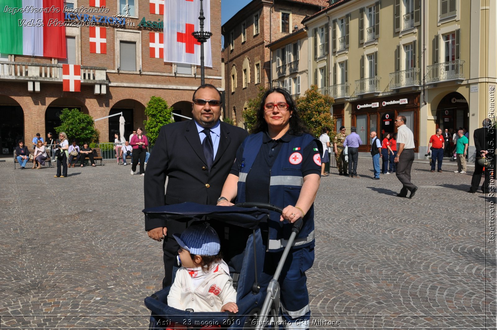 Asti - 23 maggio 2010 - Giuramento Solenne Corpo Militare della CRI  -  Croce Rossa Italiana - Ispettorato Regionale Volontari del Soccorso Piemonte