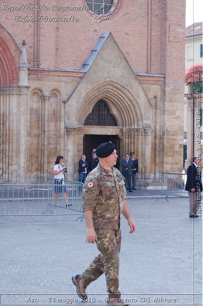 Asti - 23 maggio 2010 - Giuramento Solenne Corpo Militare della CRI  -  Croce Rossa Italiana - Ispettorato Regionale Volontari del Soccorso Piemonte